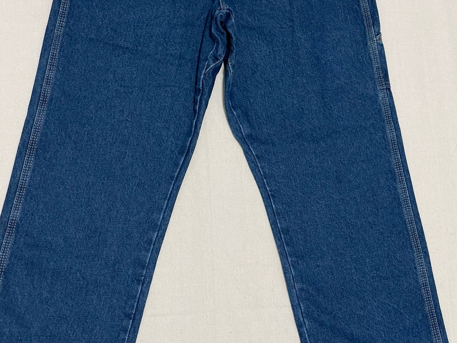 Wrangler Riggs Carpenter Pants Mens 32×30 Blue Workwear Relaxed Fit Utility NWT