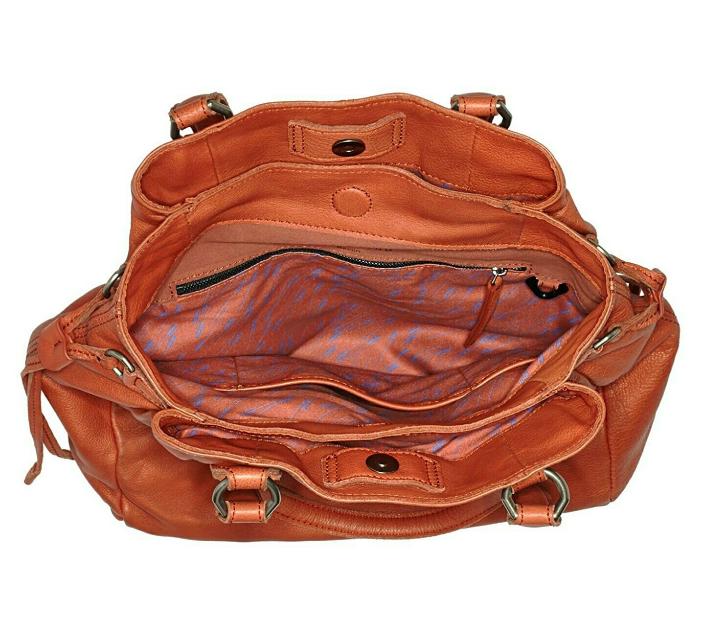 NWT Liebeskind Osaki Vintage Leather Shoulder Handbag, Dragon Rust – FREE S&H!