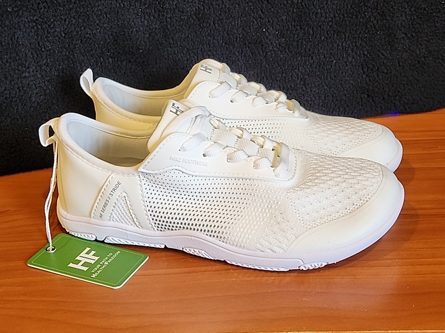 Hike Footwear HF Stride Hike Shoe White Women EU 37 US 7 Nice!