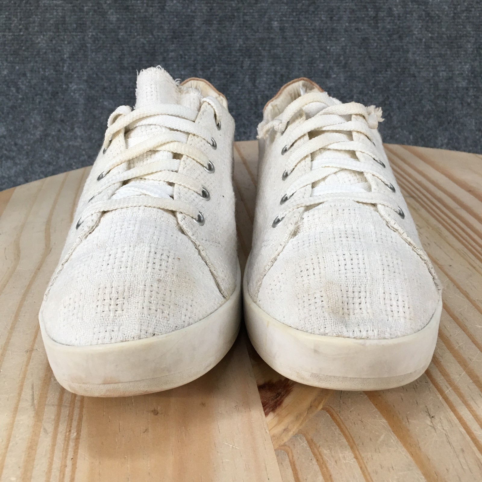 Reef Cushion Sunset Shoes Womens 8 M Sneakers Lace Up CI4138 Fabric White