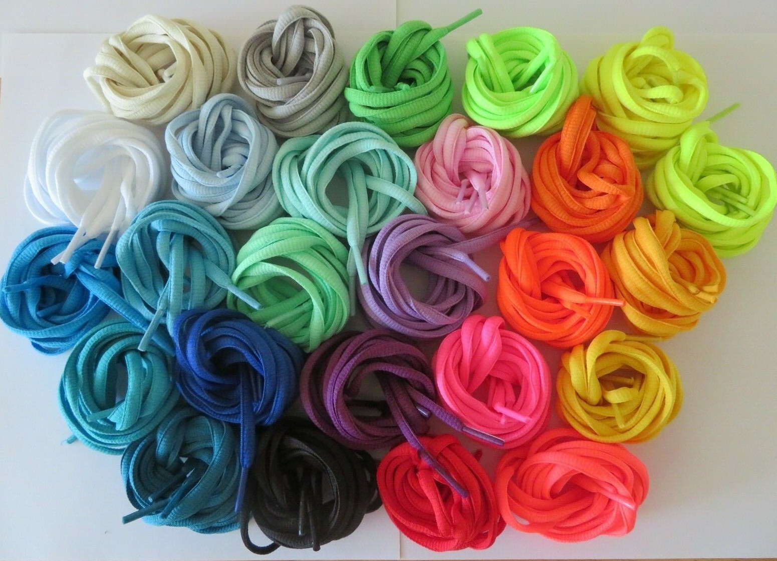 OVAL Athletic SHOE LACES 47″ Sport Sneaker Casual Shoe Strings