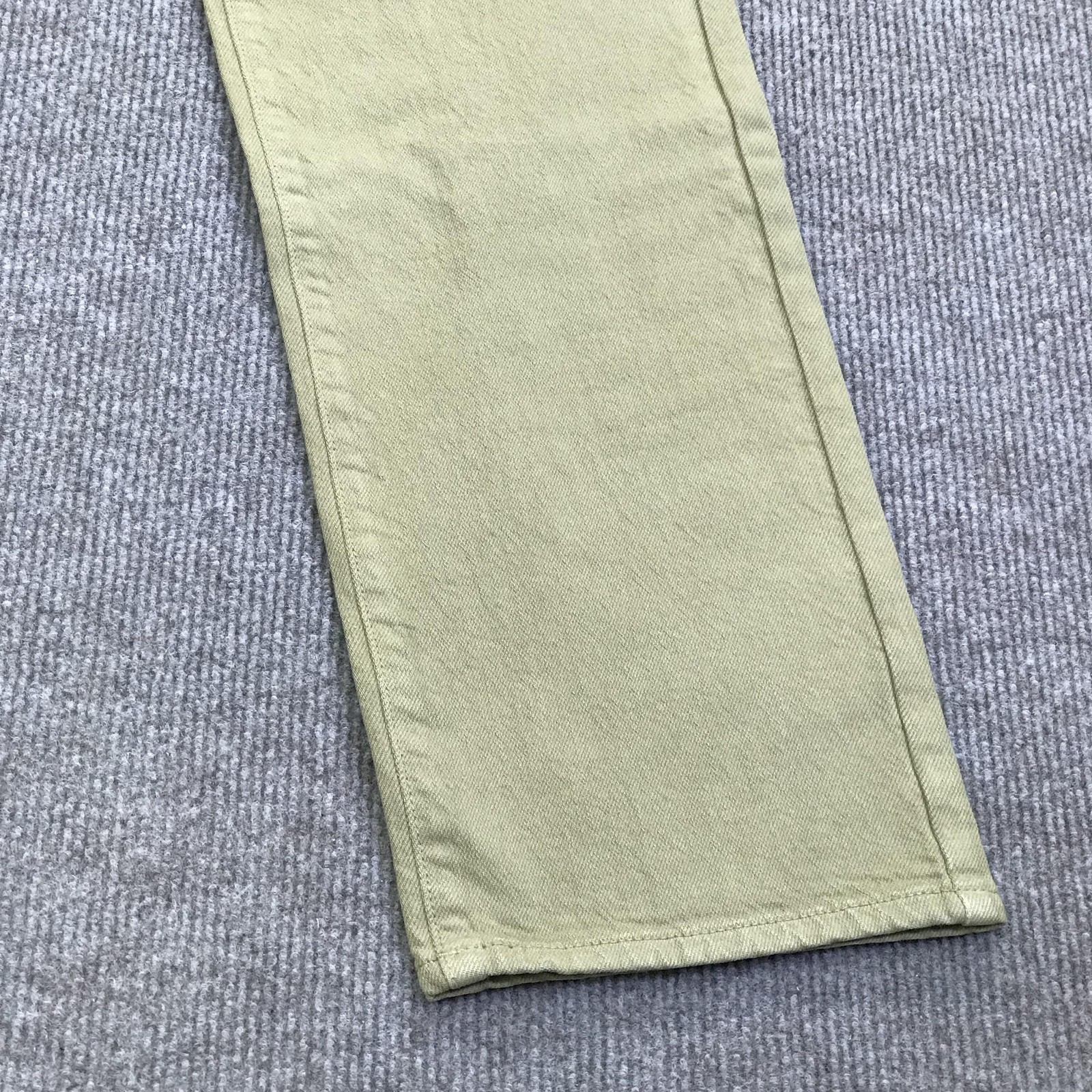 New Nautica Vintage Straight Jeans Mens 32×32 Beige Desert Khaki Denim Sample