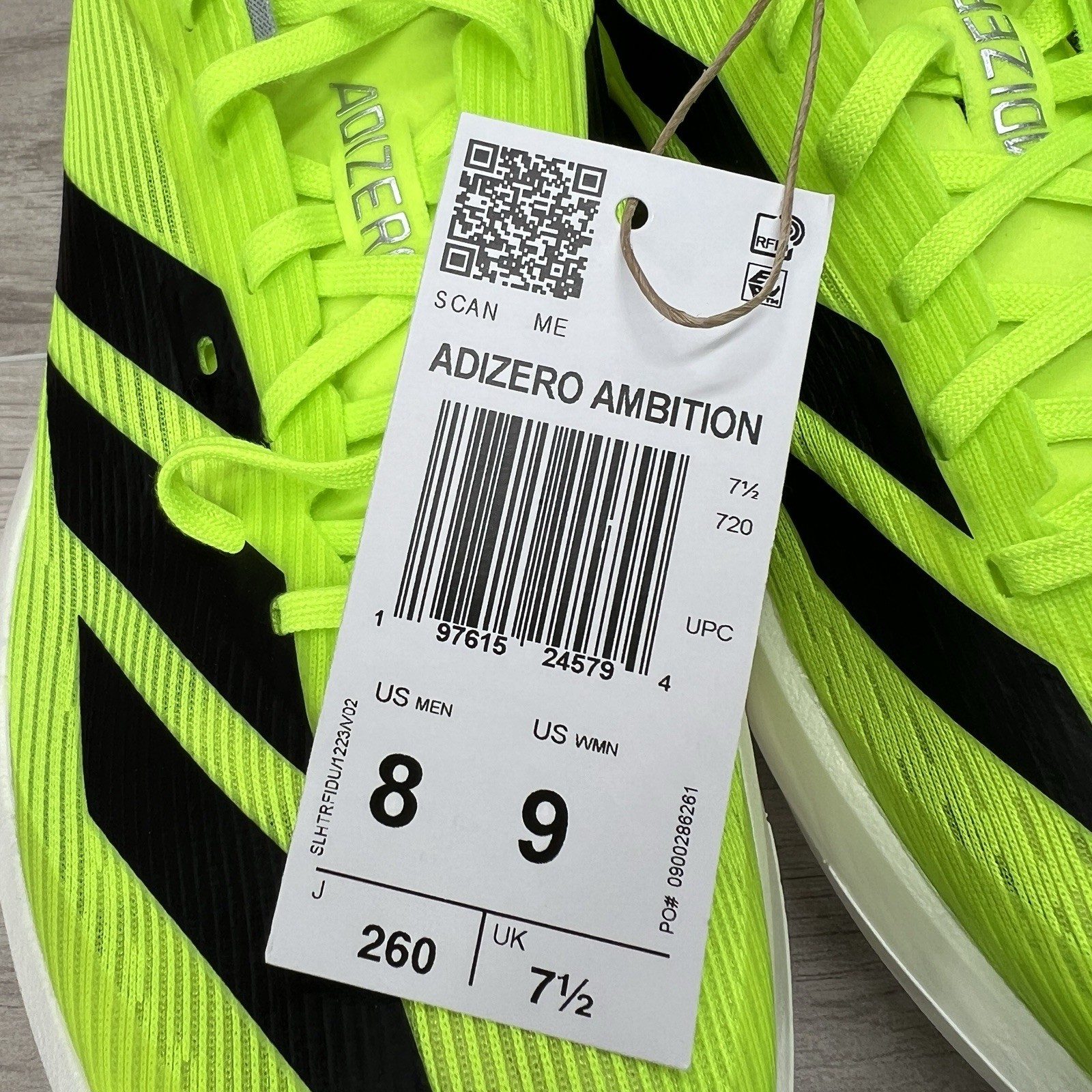 Adidas Adizero Ambition Track & Field IH5798 With Spikes and Tool Mens Size 8