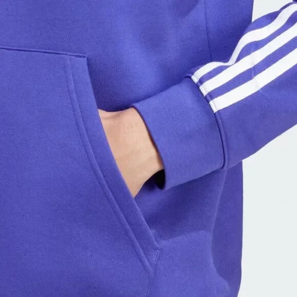 Adicolor Adidas Classics 3-Stripes Hoodie Energy Ink NWT XL Mens $70