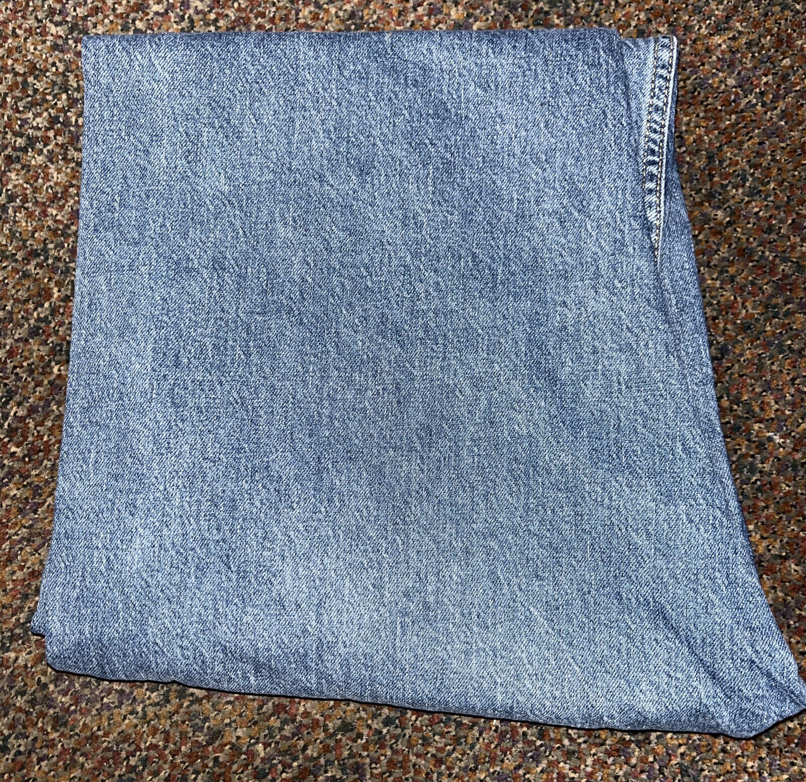 Levi Strauss & CO 505 Men’s Blue Regular Fit Straight Leg Jeans Size 34×32 NWT