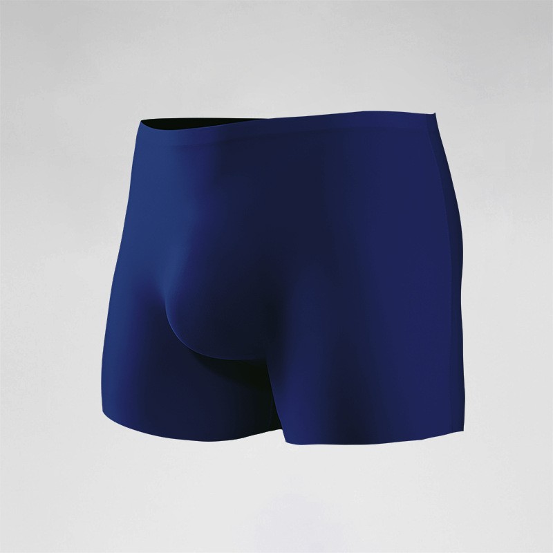 Men’s Icy Mesh Seamless Long Leg Boxer Briefs, Lightweight Ultra Thin Underwear