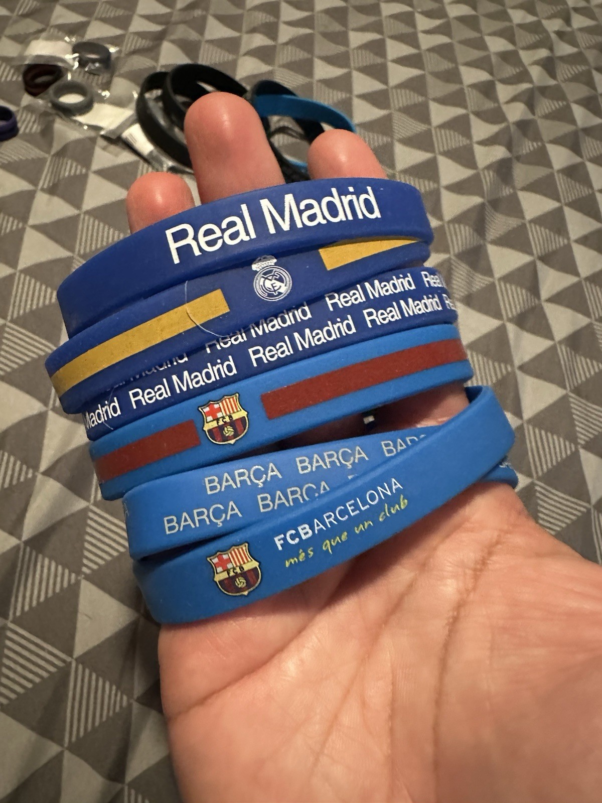 Silicone bracelts and silicone rings