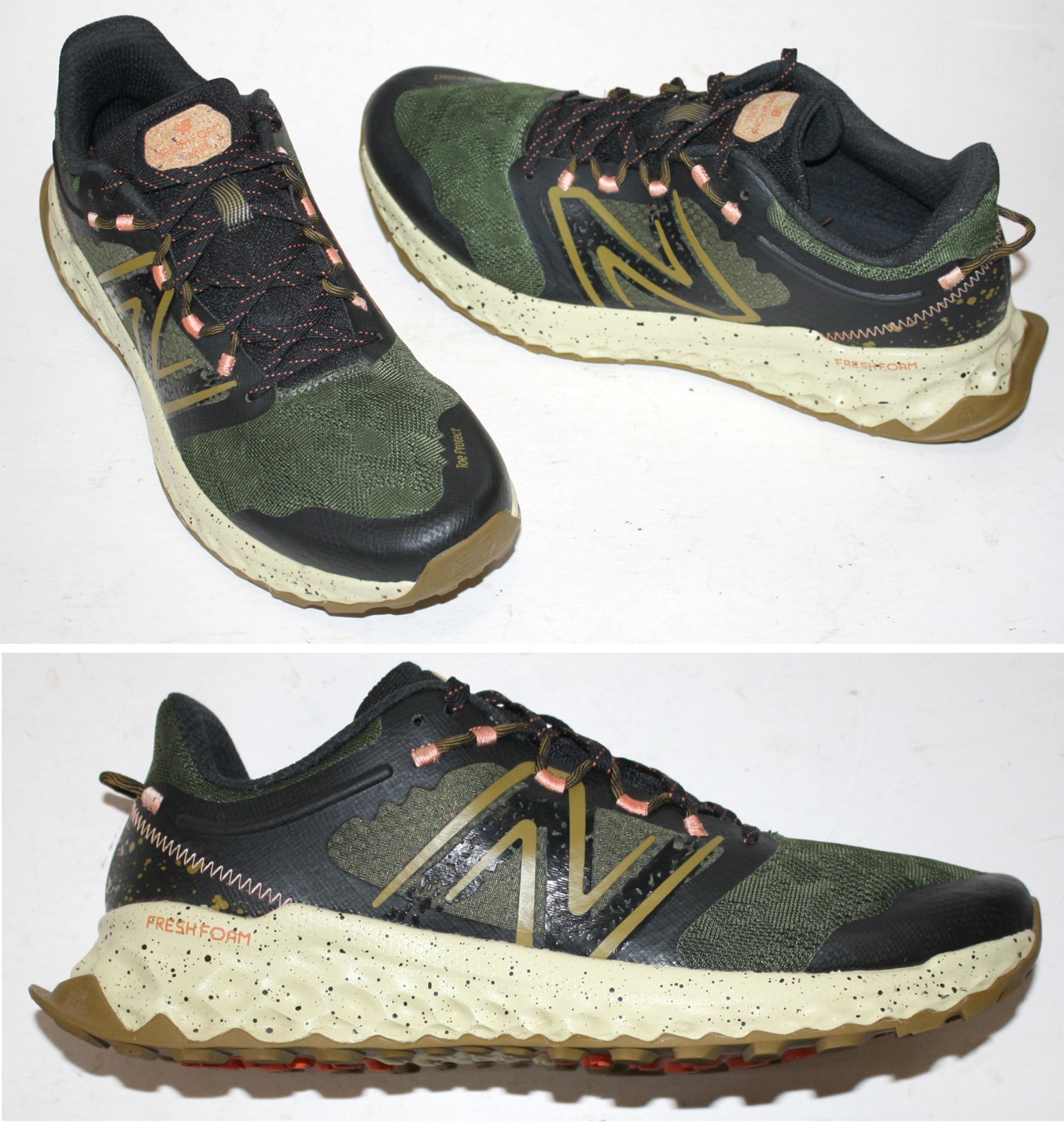 New Balance Fresh Foam Garoé Trail Running Shoes Mens 11.5 Kombu Cayenne 2023