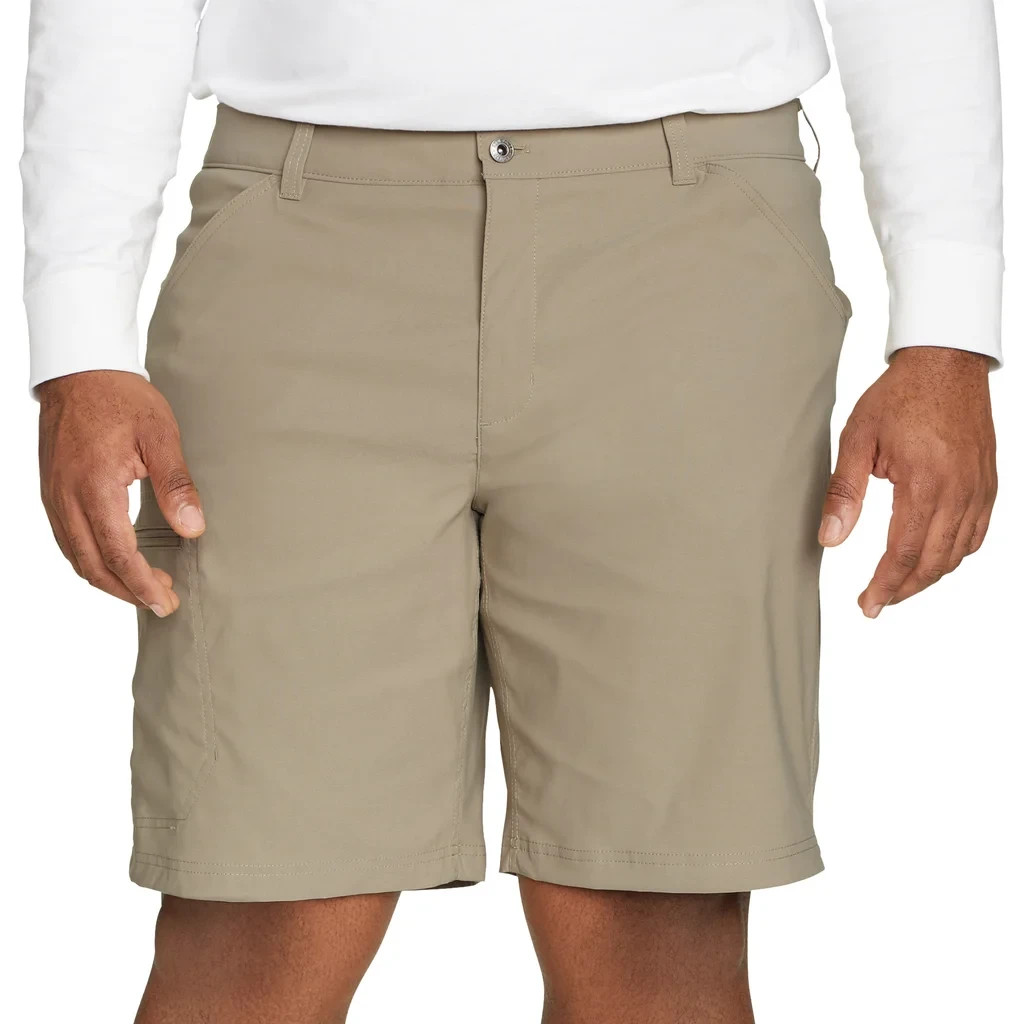 NEW Men’s Eddie Bauer Rainier Tech Shorts Sz 30-36 Beige,blue,Dark Grey- Hiking