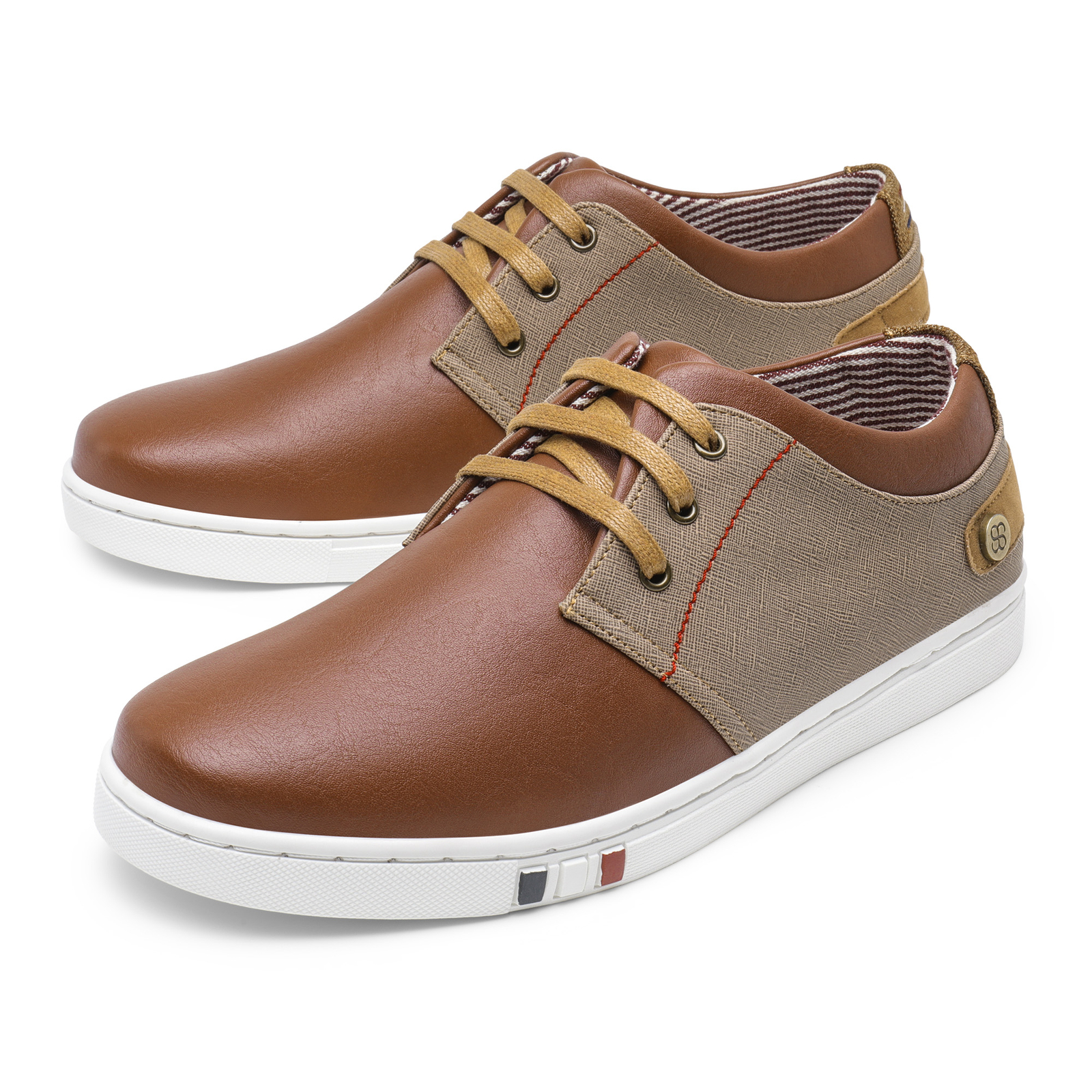 Men’s Fashion Sneakers Casual Shoes Soft PU Lightweight Shoes US Size8-13