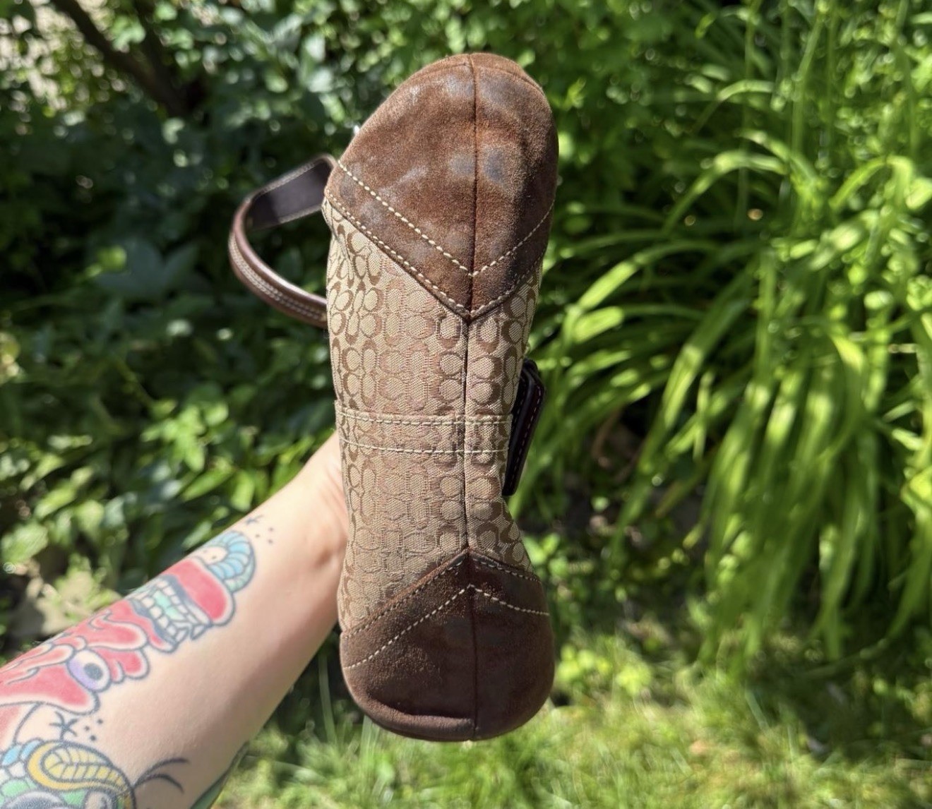 Mini Coach Soho Flat Purse
