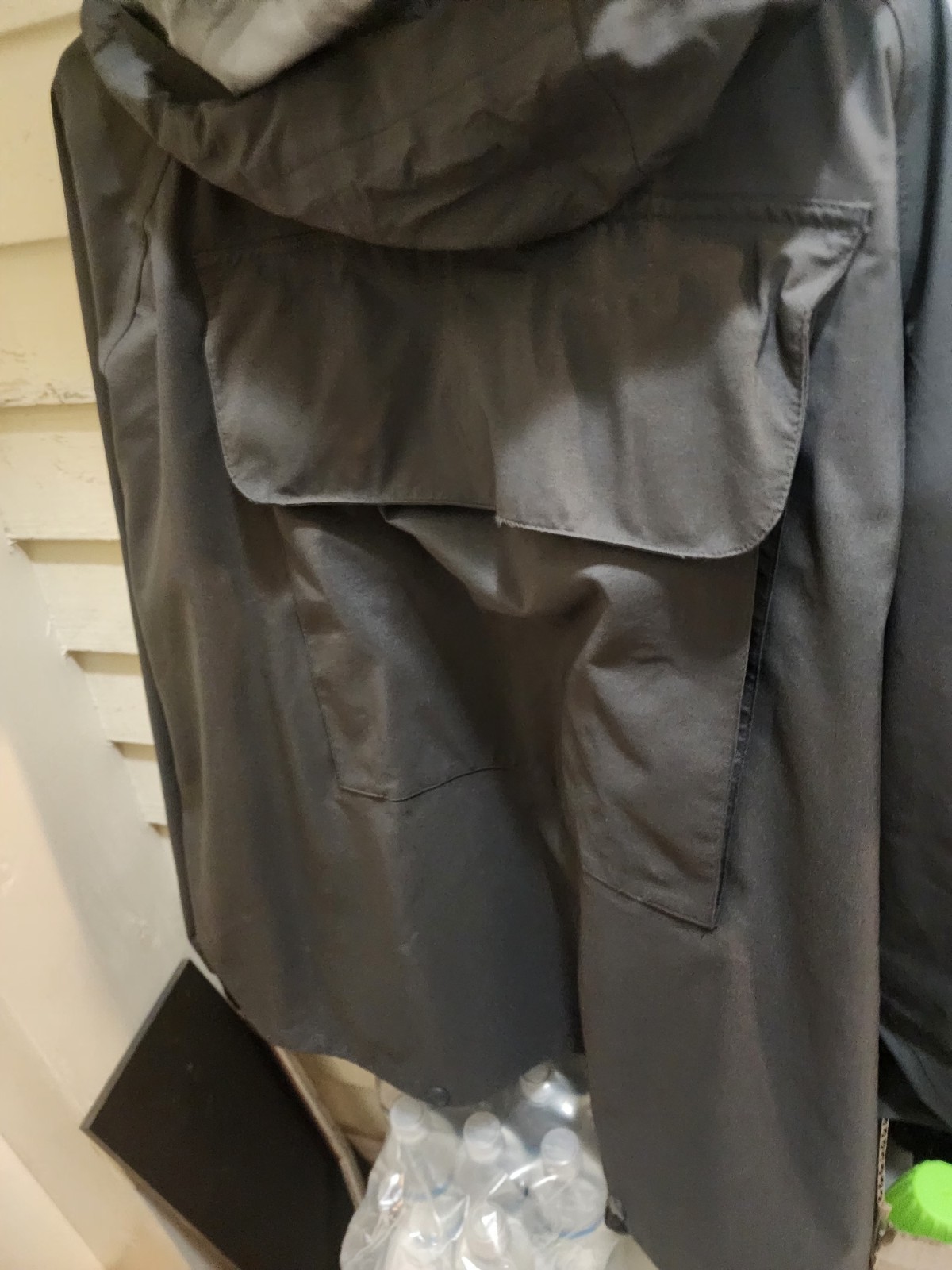 Orvis Men’s Gray Hooded Full Zip Wading Jacket, Size 3XL, Waist-Length