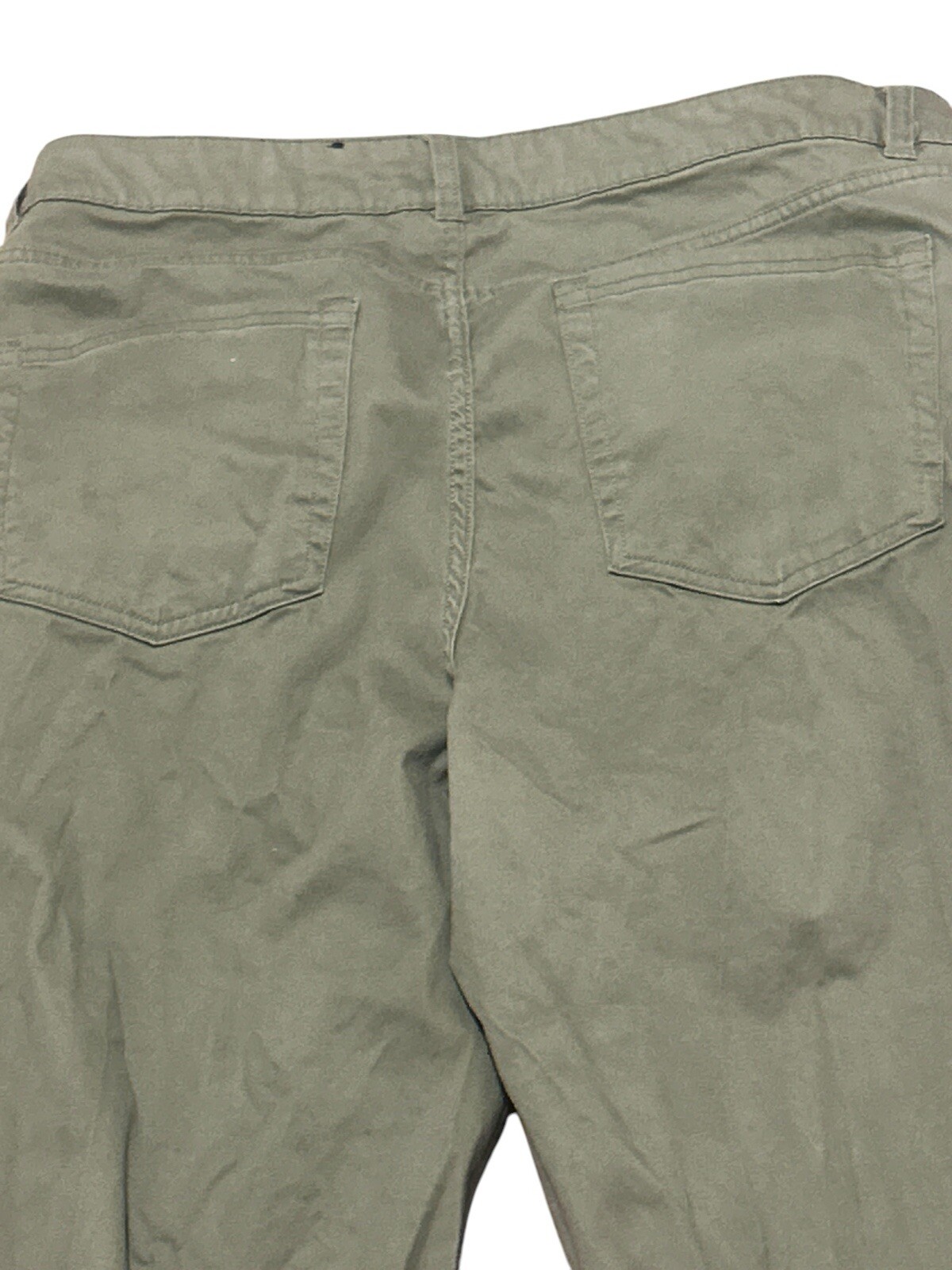George Men’s Premium 5-Pocket Pants Green Artichoke Size 36 x 32