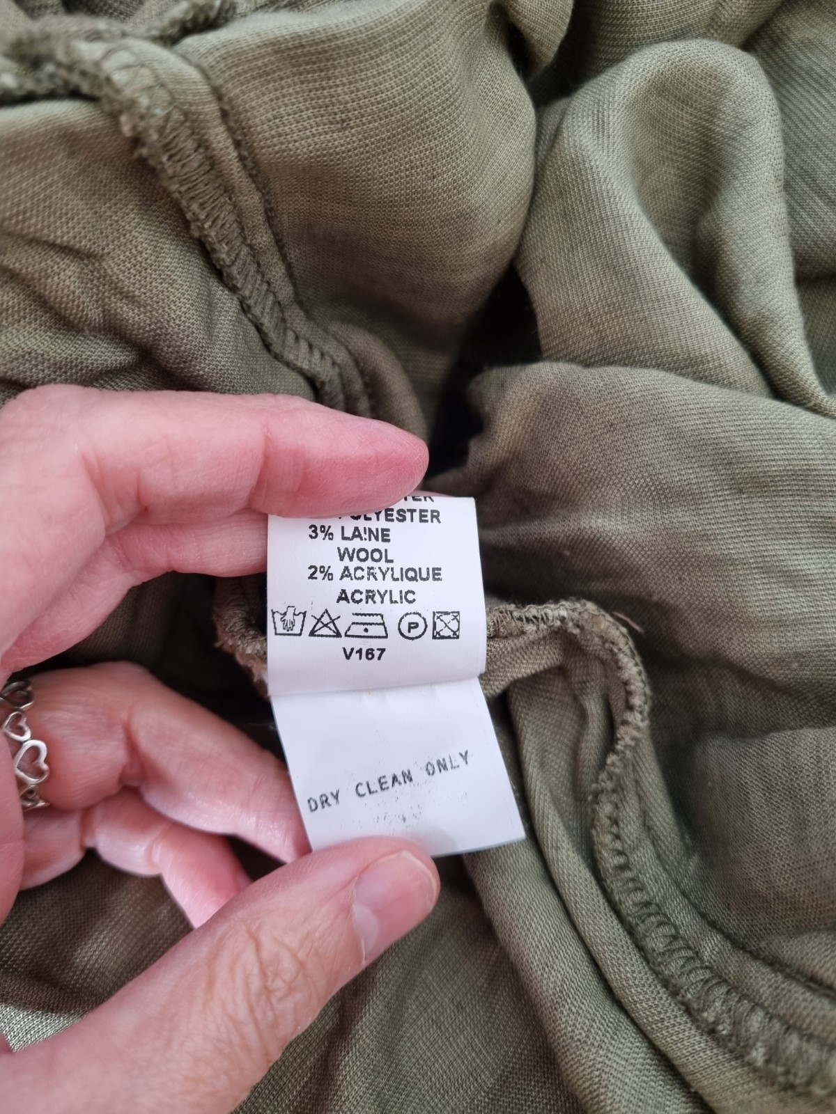 Kasbah Waterfall sides Cardigan Jacket Size 1 (UK 10/12) Green Part Velour