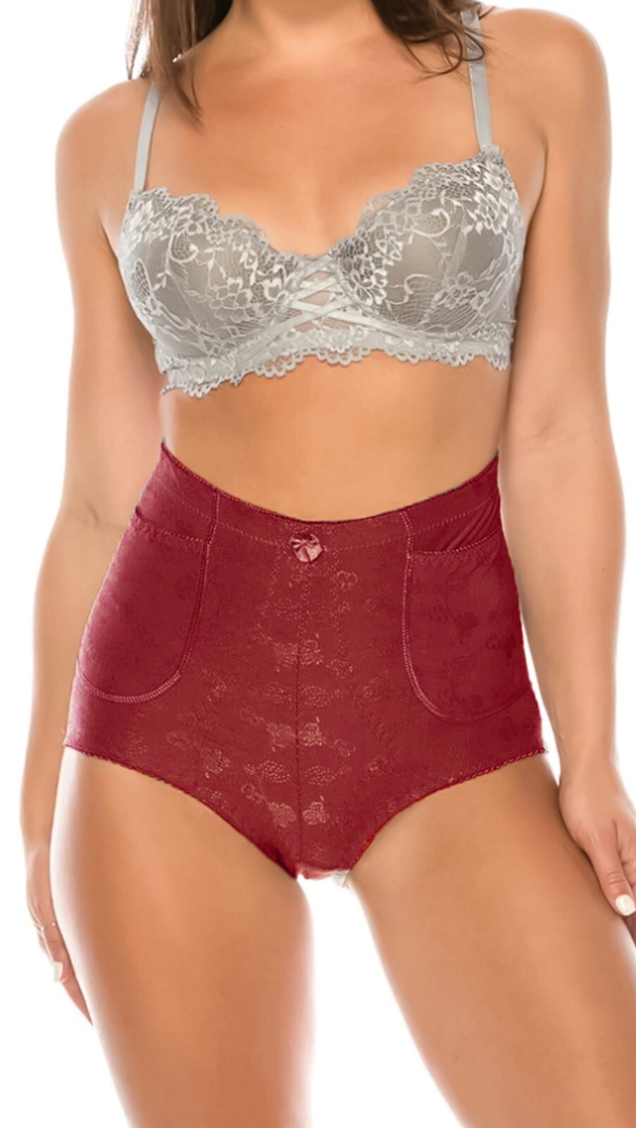 3/6 Pack High Waist Briefs Girdles Panties Tummy Control 2 pocket Travel Plus Sz