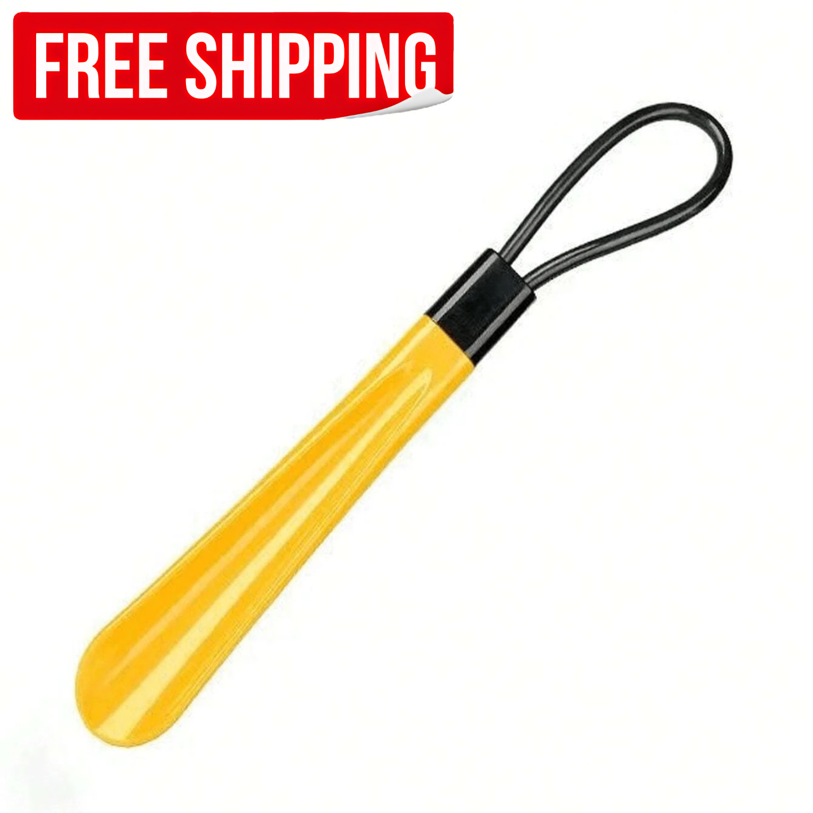 Long Handle Shoe Horn 18In Long Easy Shoe Helper Dressing Aid Senior Comfort US