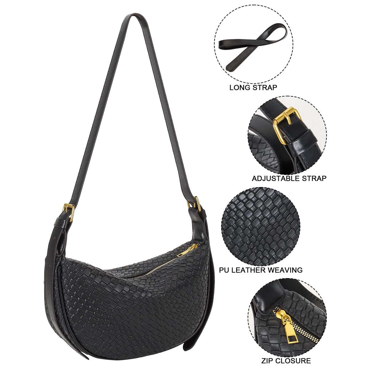 Women Ladies Handbag Shoulder Bags Crossbody Leather Messenger Hobo Bag Satchel