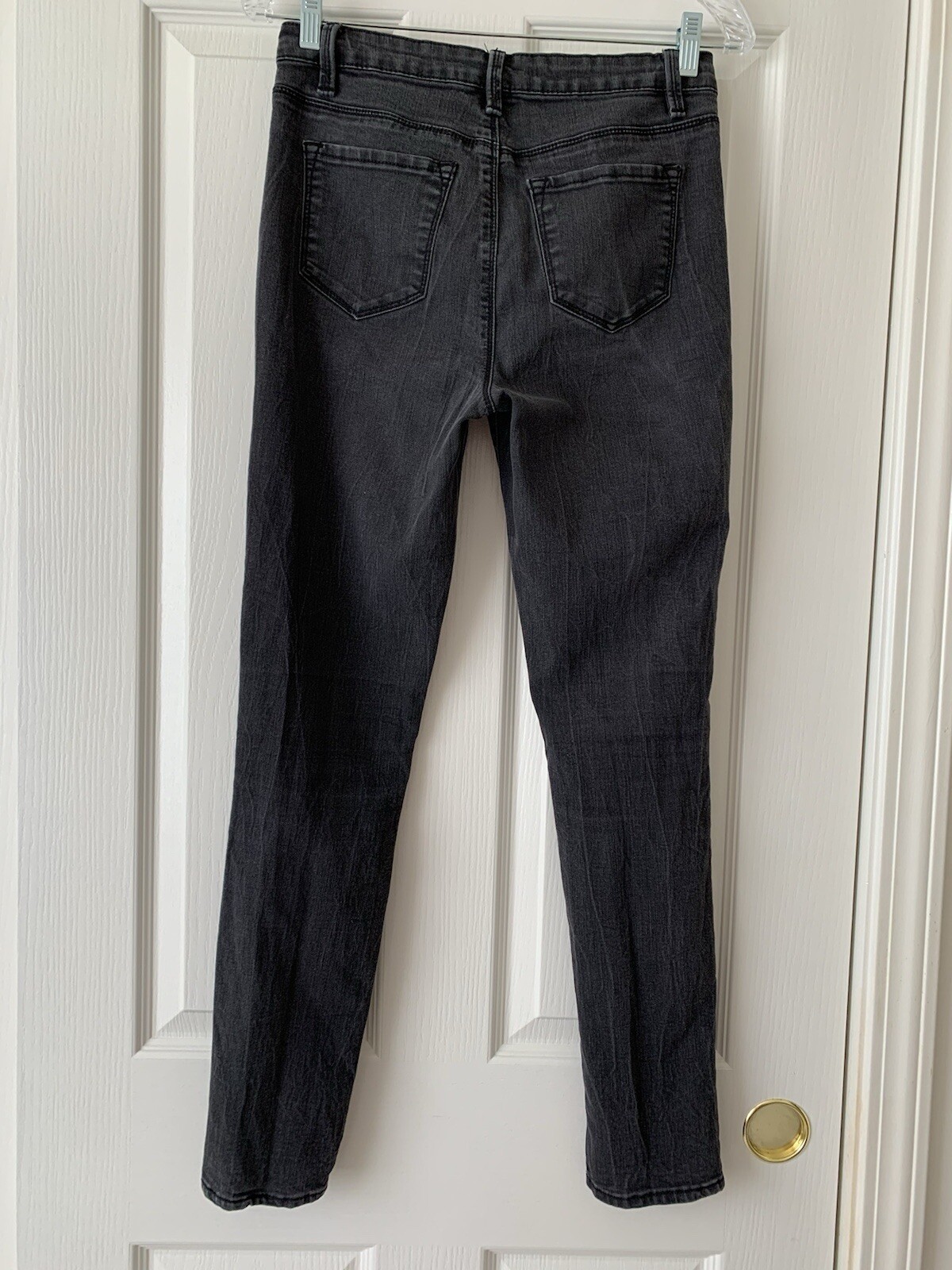 REFUGE CUTE BLACK COTTON POLY SPANDEX BLEND JEANS – SZ 8