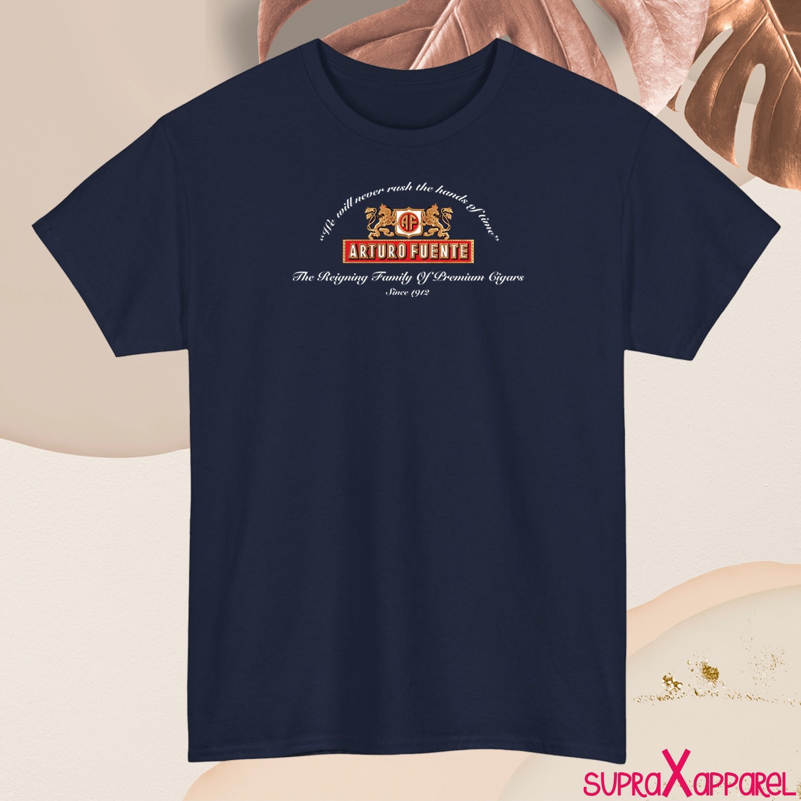 Arturo Fuente Cigars Logo Mens T-Shirt Cotton Graphic Tee Made in USA Colors S-5