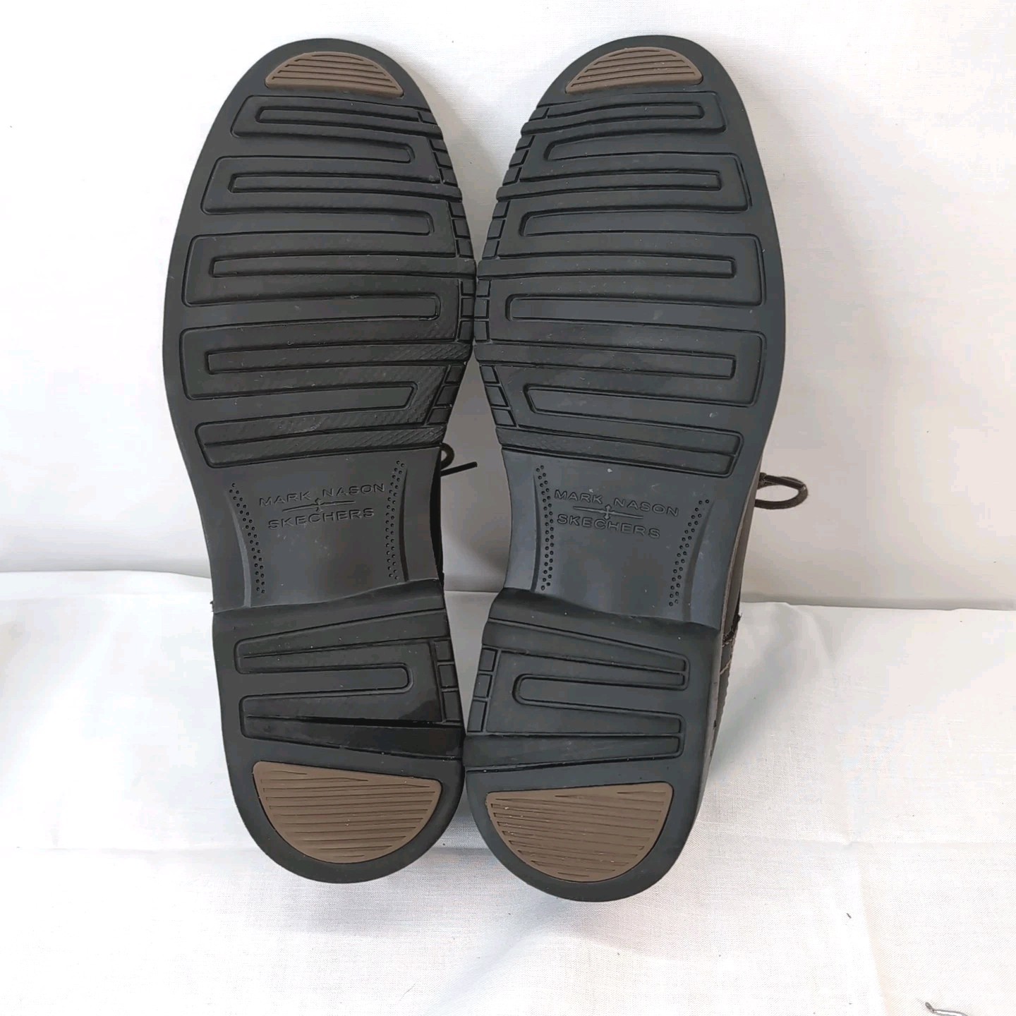 Skechers Mark Nason Brown Leather Memory Foam Footbed Mens Oxfords Shoes 11 M
