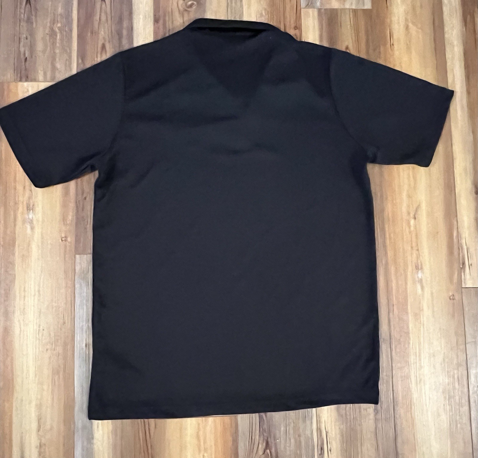 MERCEDES BENZ golf polo black shirt Size Large
