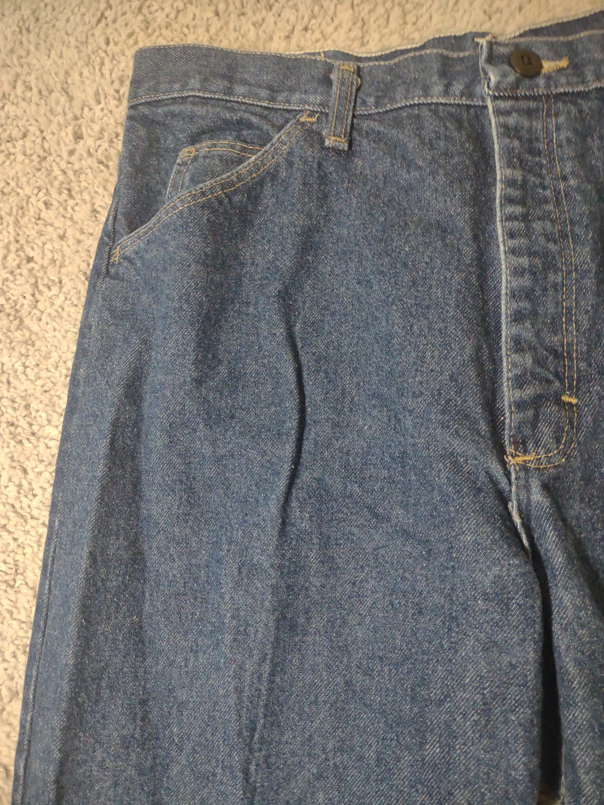 Bulwark FR Jeans Mens 28-50 Blue Flame Resistant Relaxed Straight Denim Workwear