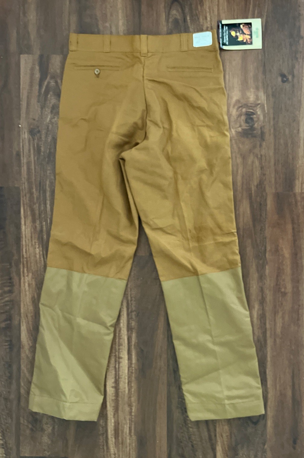 Blue Bill by RedHead Hunting Field Brush Pants 36×32 Canvas Nylon Vintage