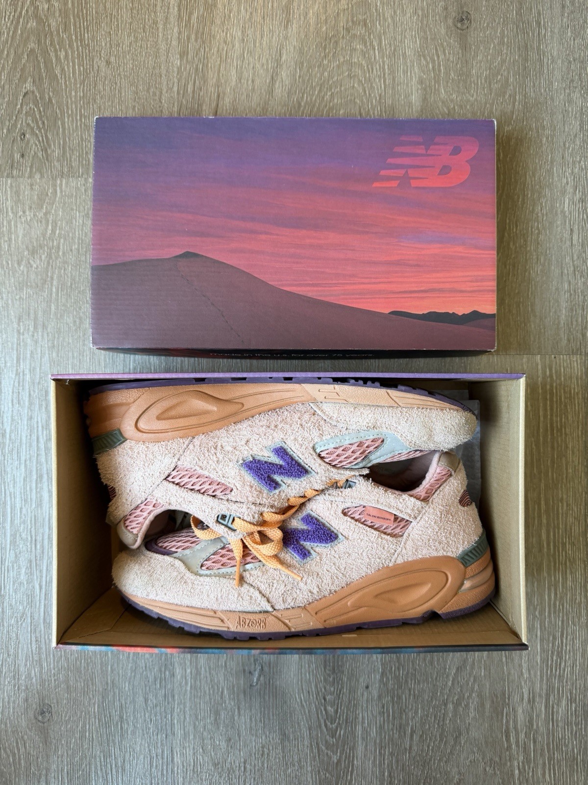 New Balance 990v2 “Sand Be The Time” by Salehe Bembury