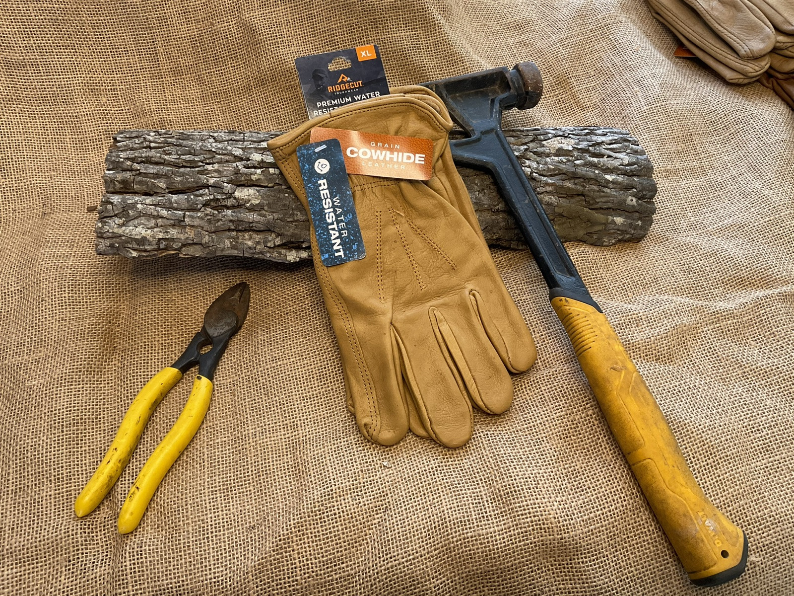 NEW💫Ridgecut RC86005-XL Water Resistant Leather Driver Gloves,FAST SHIPPING⚡️