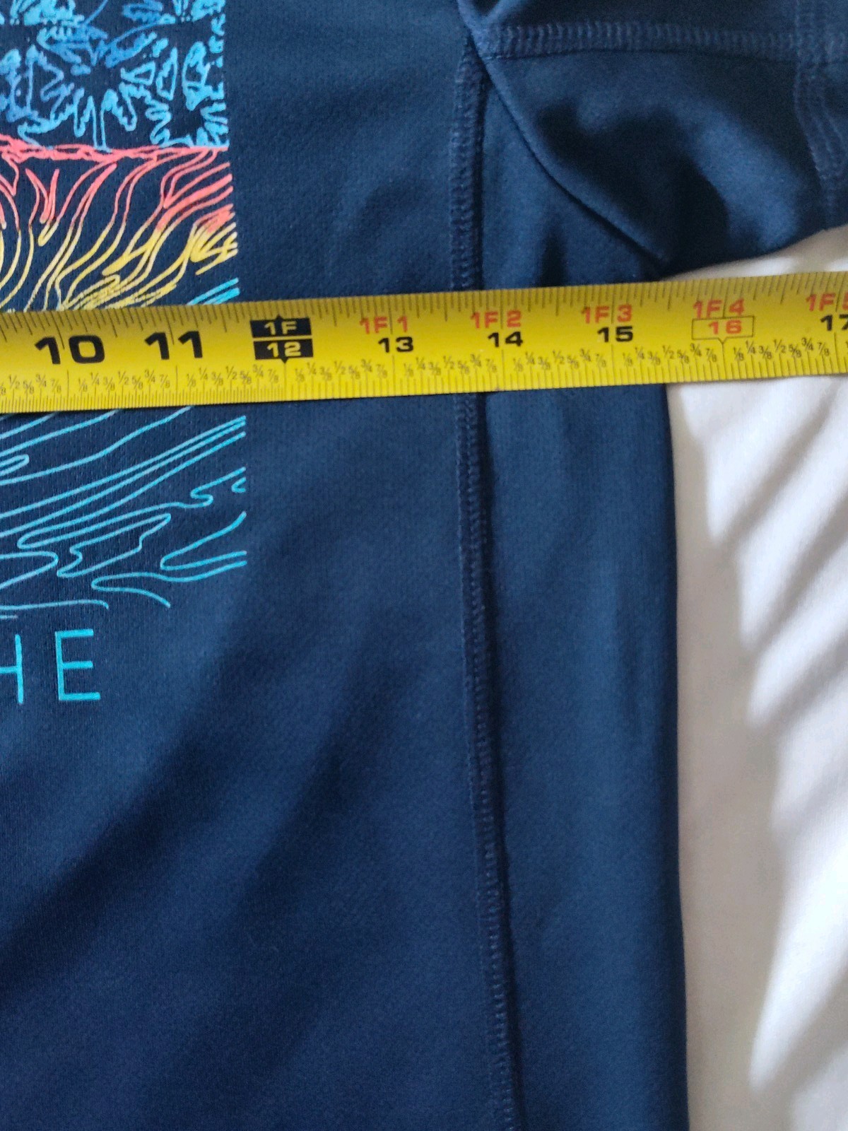 ZeroXposur Size S8 Dark Blue Quick Dry UPF 50 Sun Protection