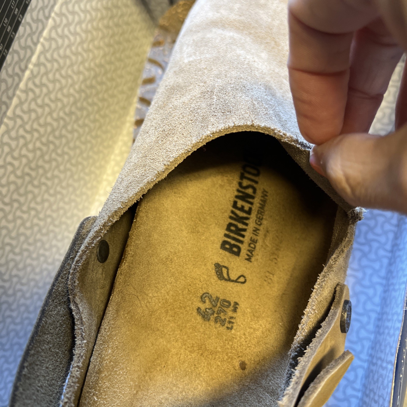 UNISEX BIRKENSTOCK LUTRY PREMIUM SUEDE SUEDE LEATHER (REGULAR ) EUR 42 M9 W11