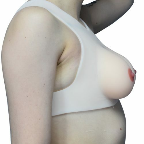 Silicone Breast Forms Chest Plate 38DD 40D 42C MTF Crossdresser Trans