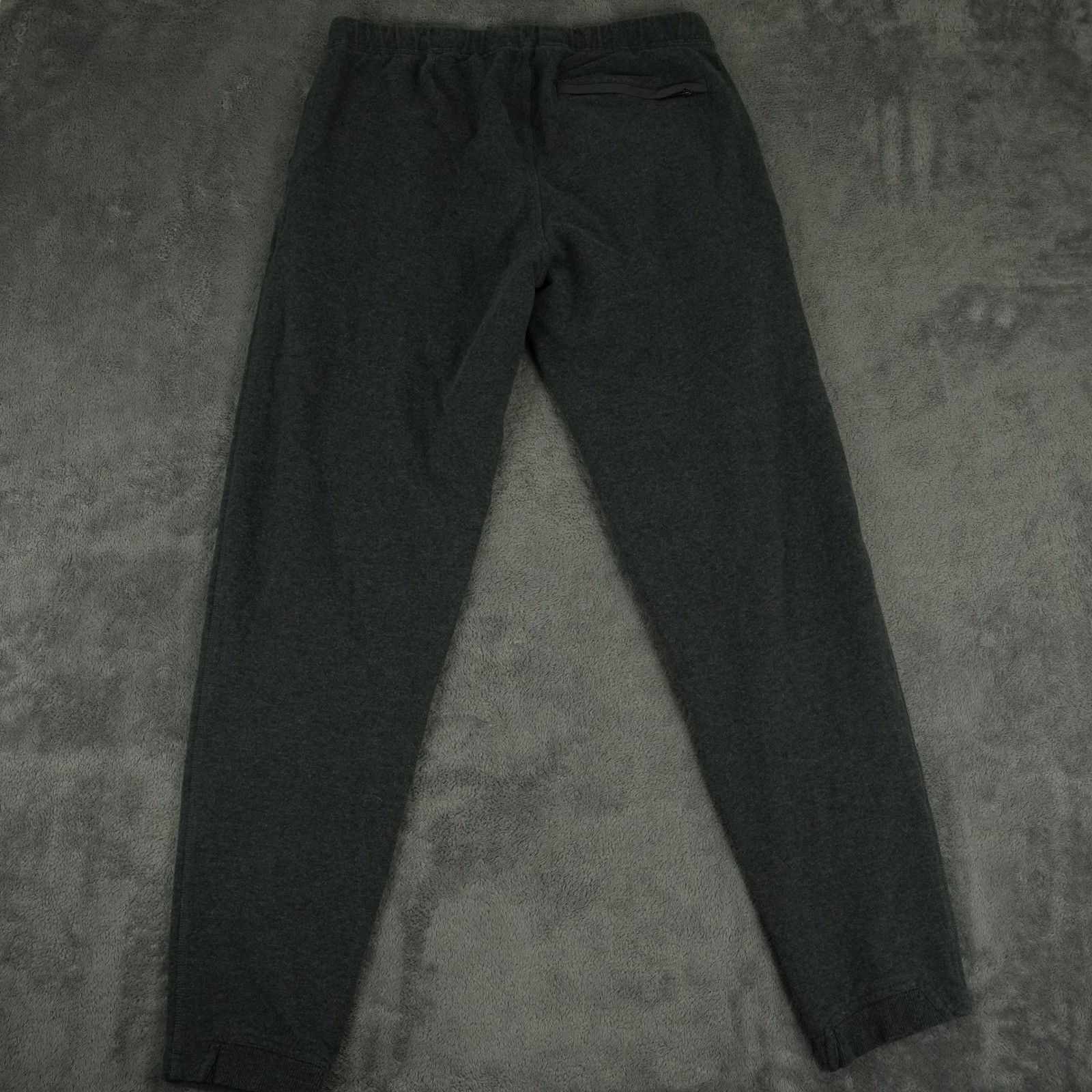 Mack Weldon Joggers Mens Medium Tall Gray For Daily Wear Tapered Drawstring