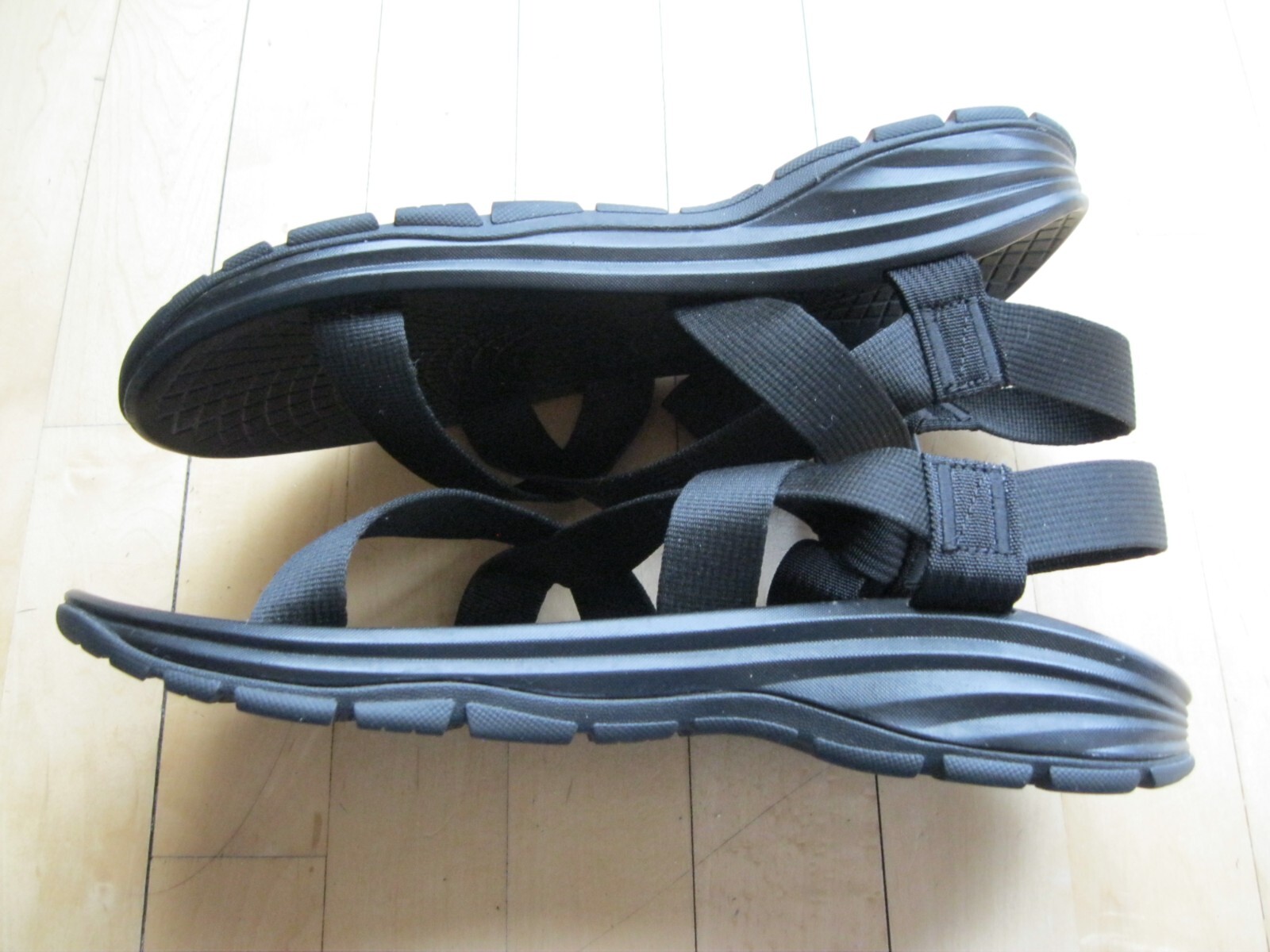 CHACO Z Volv Open Toe Ecotread Sport Comfort Sandals J105085 Black Men 11 EU 44