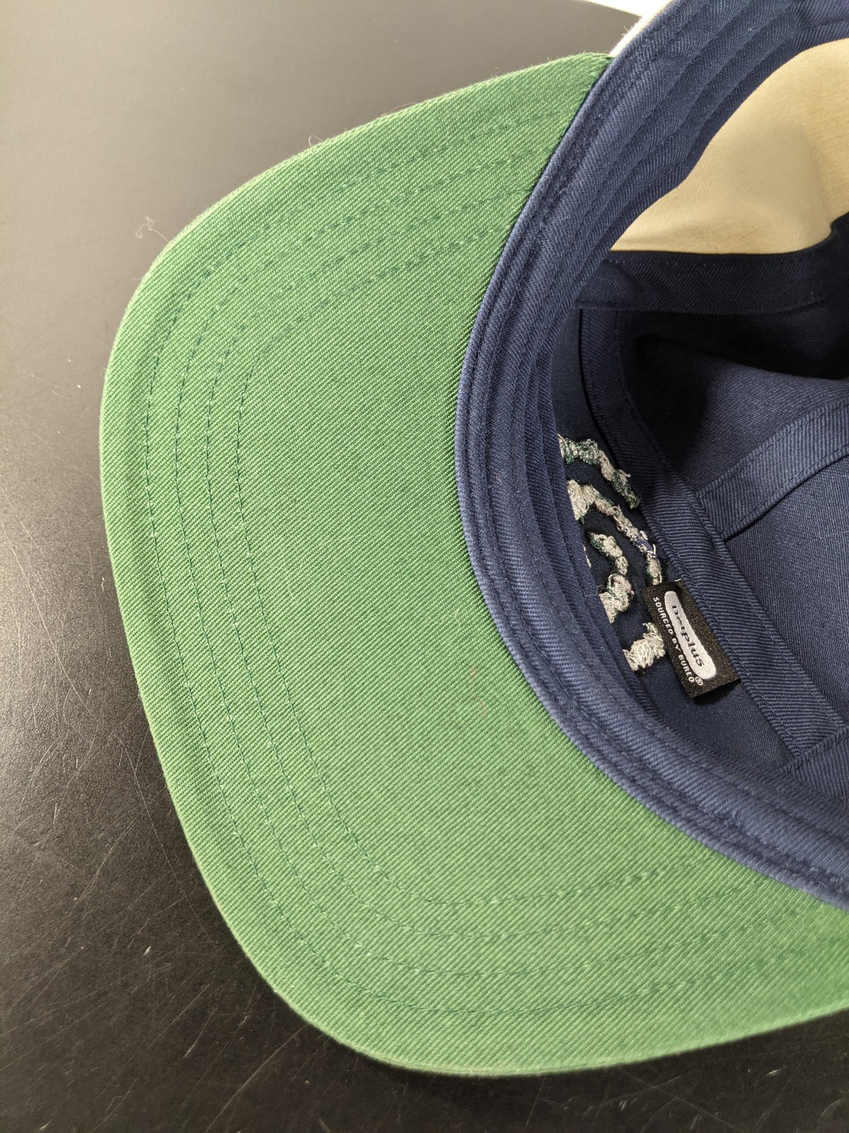 Mountain Hardwear Leave No Trace Swirl Logo Color Block 5-Panel Strapback Hat