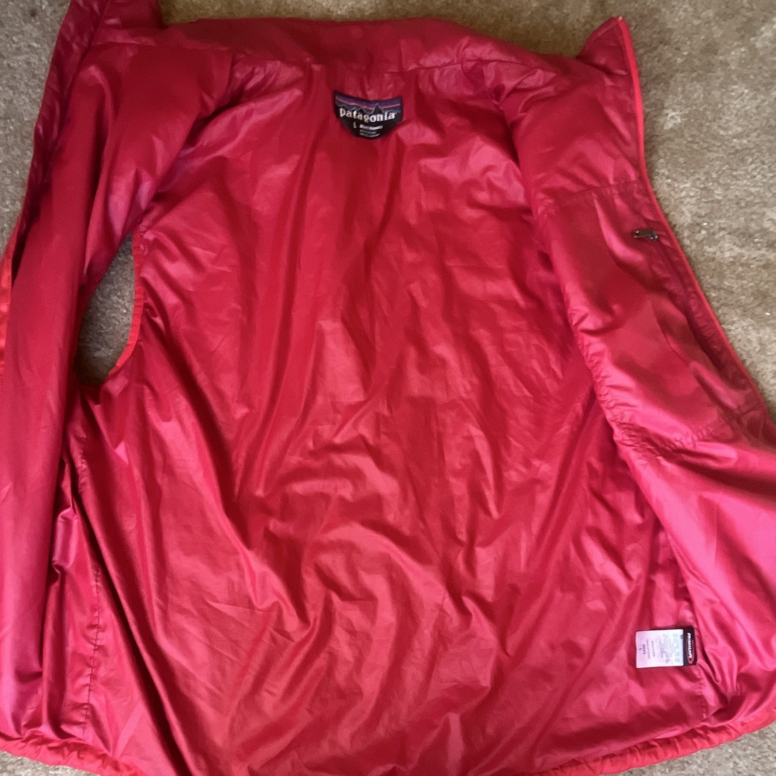 Patagonia Men’s Nano Puff Vest Size Large for Outdoor Hiking