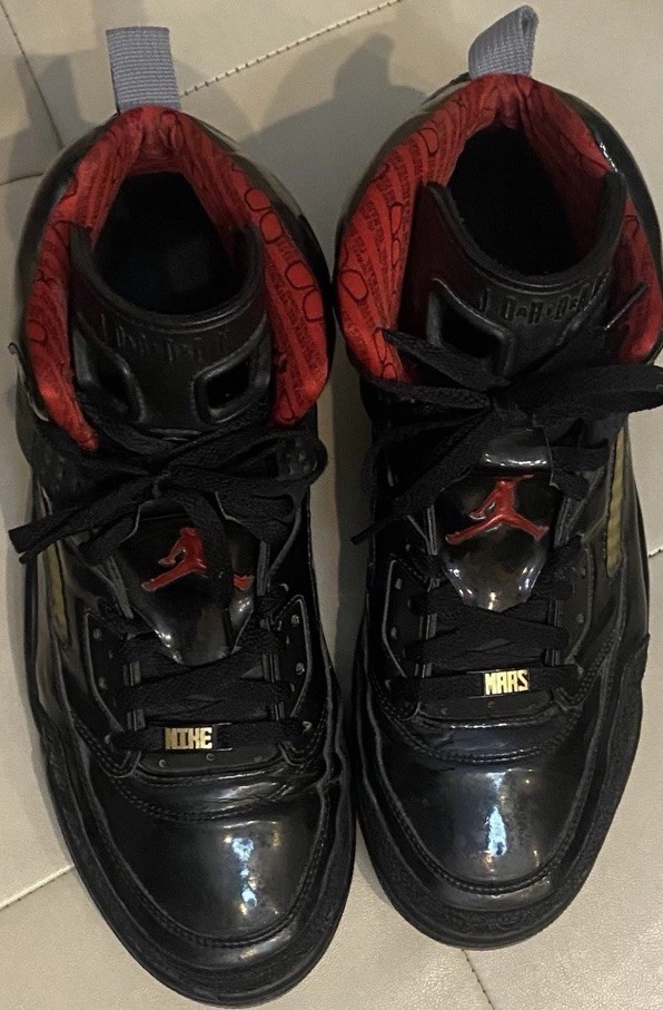 Nike Air Jordan Mens 13 Spizike Stealth Black Varsity Red 315371-001
