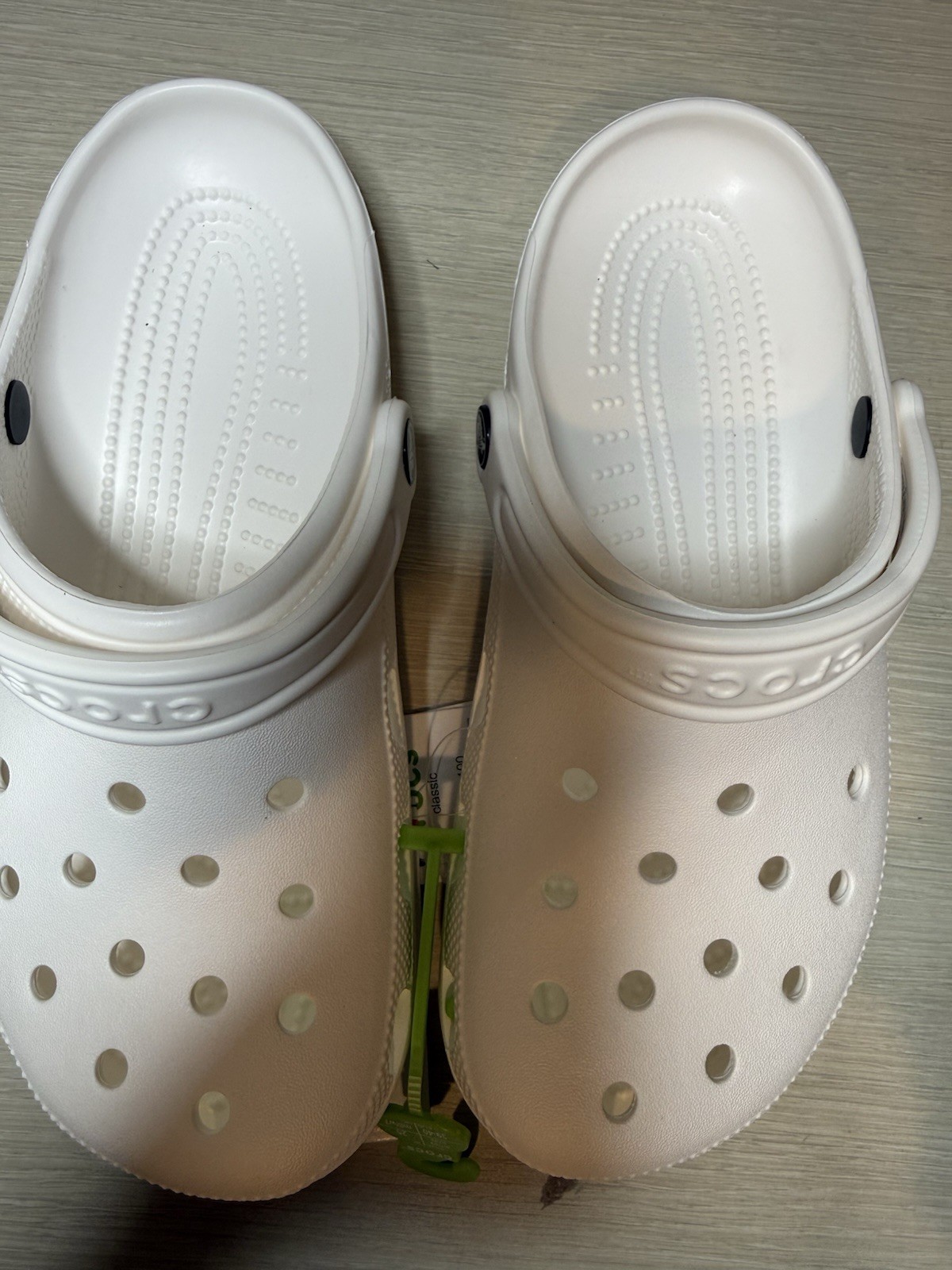 Crocs Classic Clog White Unisex M7/W9 New With Tags