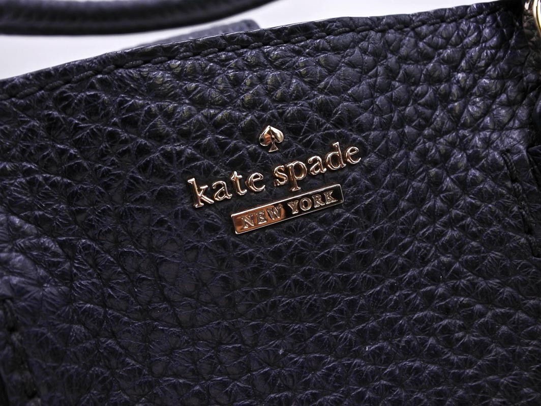 kate spade Leather 2WAY Shoulder Hand Bag Black geb9 for Women USED Used Vintage