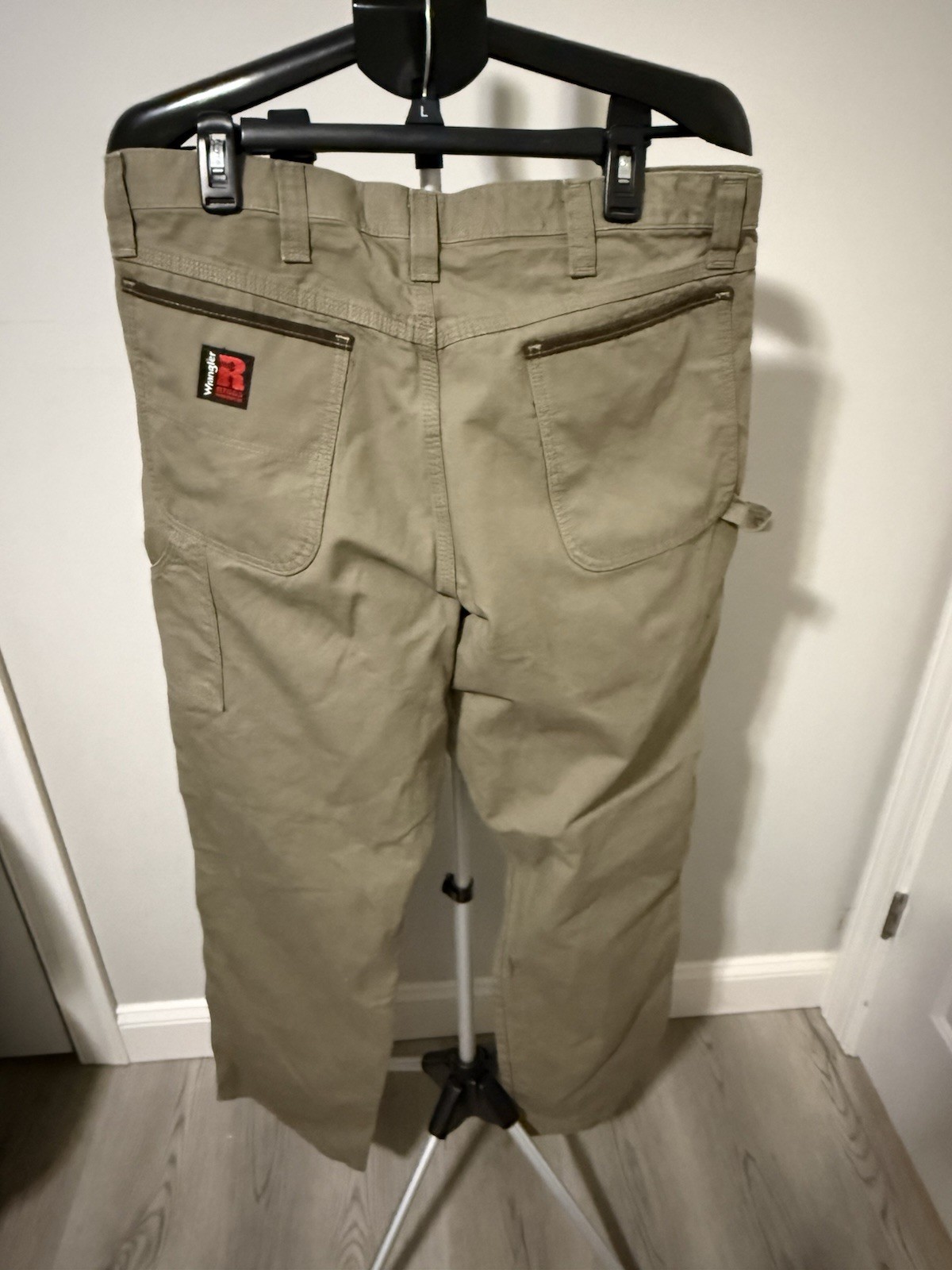 Wrangler Riggs Ripstop Work Pants Mens 36×34 Carpenter Utility Hammer Loop NWOT