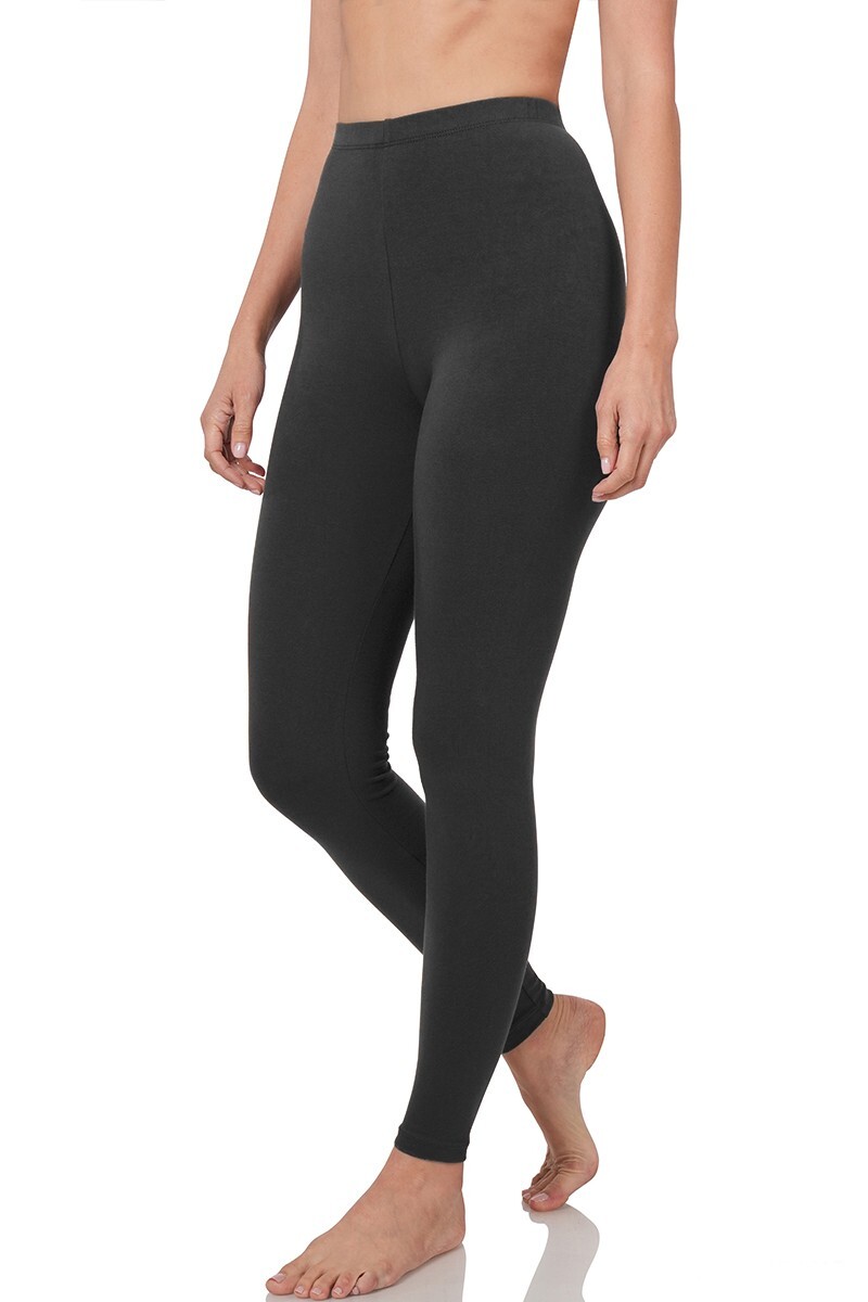 Women Peach Skin Full Length Yoga Lounge Leggings NWT 2 Sizes