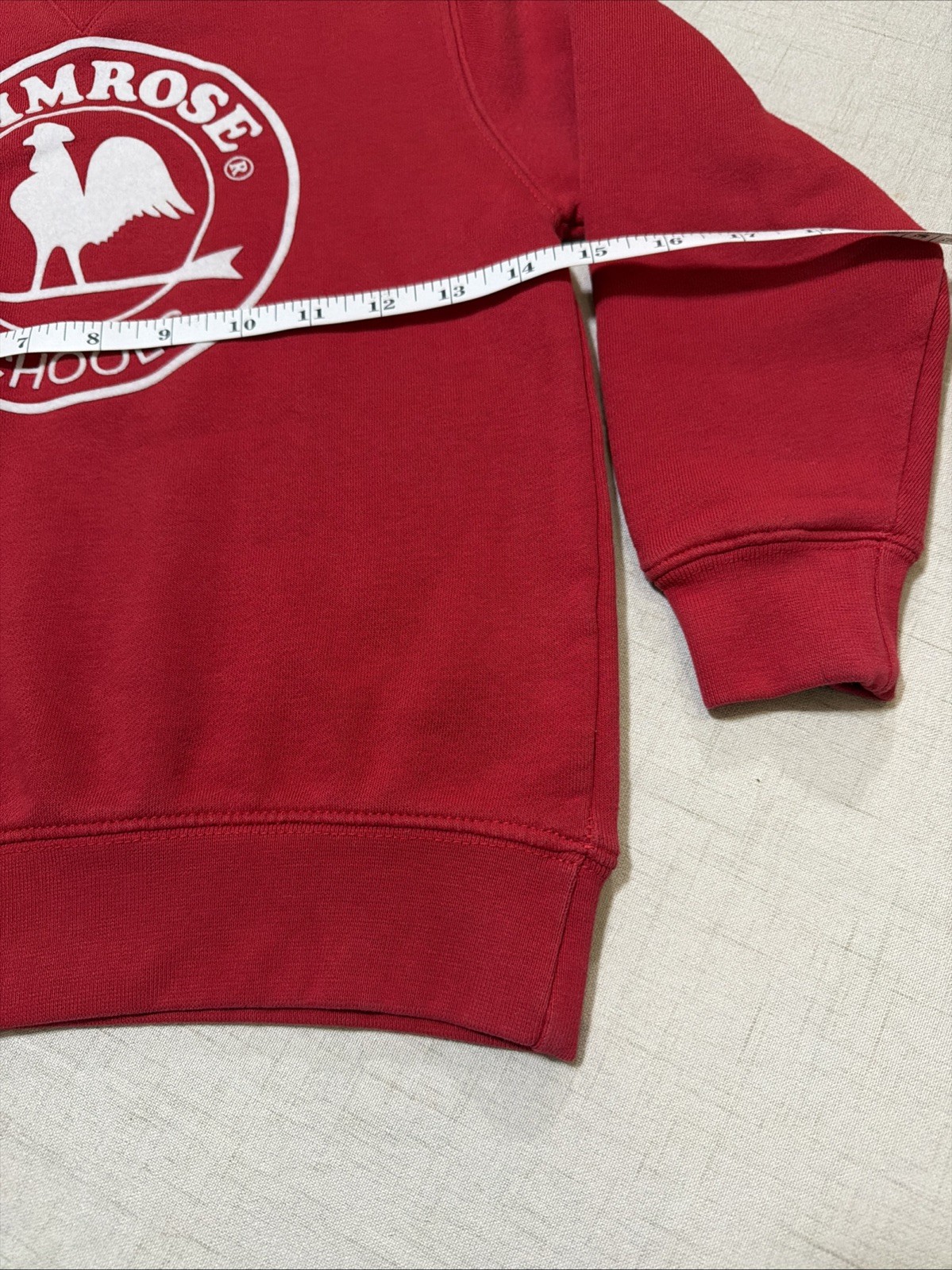 Primrose DENNIS School Uniform Red Sweater XS (5-6) Excellent Condition