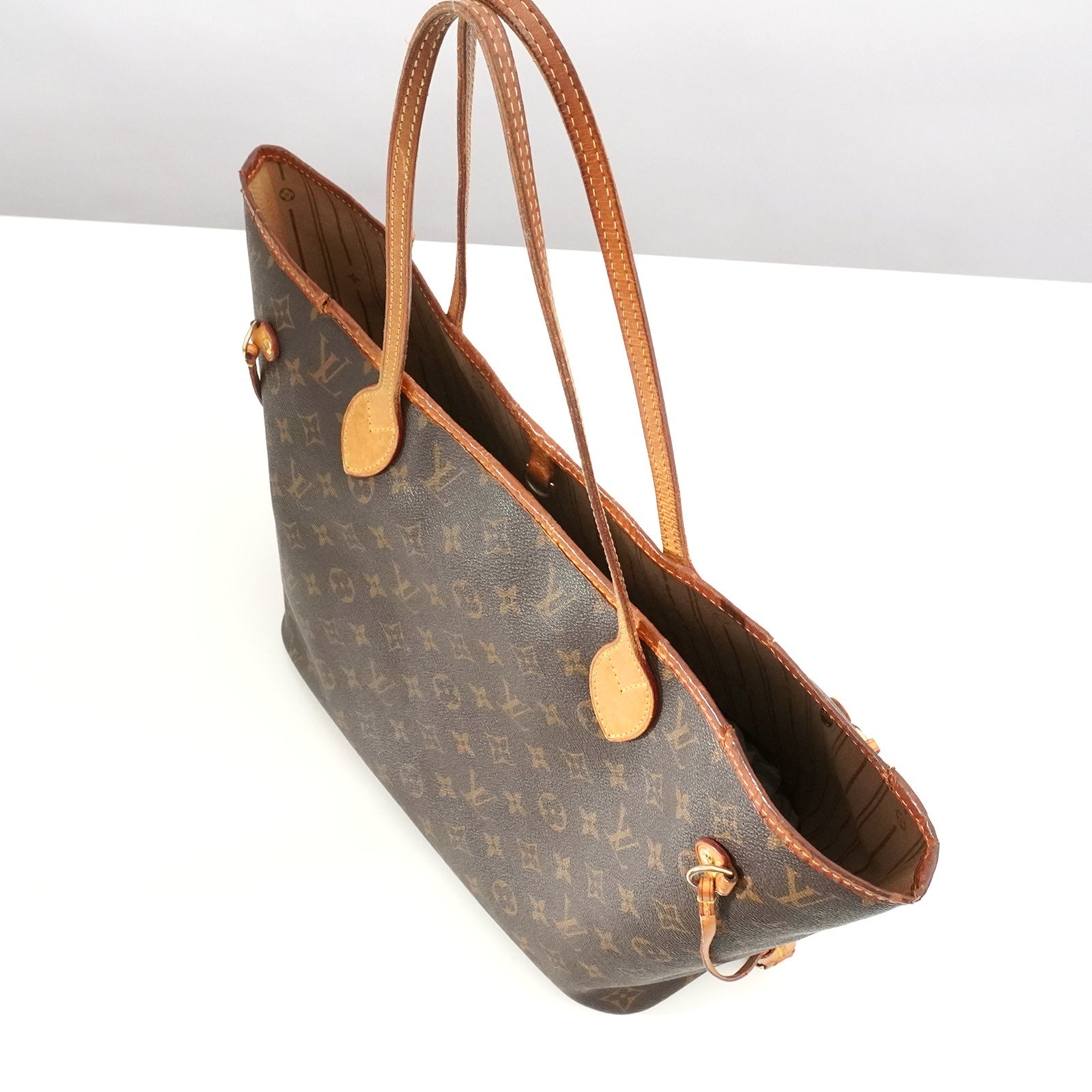 LOUIS VUITTON LV Monogram Neverfull MM M40156 Tote Bag VI2094 Auth #54372A