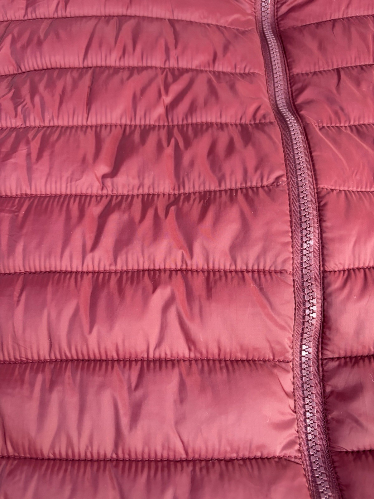 Joules Mens Puffer Gilet Jacket Burgundy Size XL, Hiking,walking, Quilted Warm.