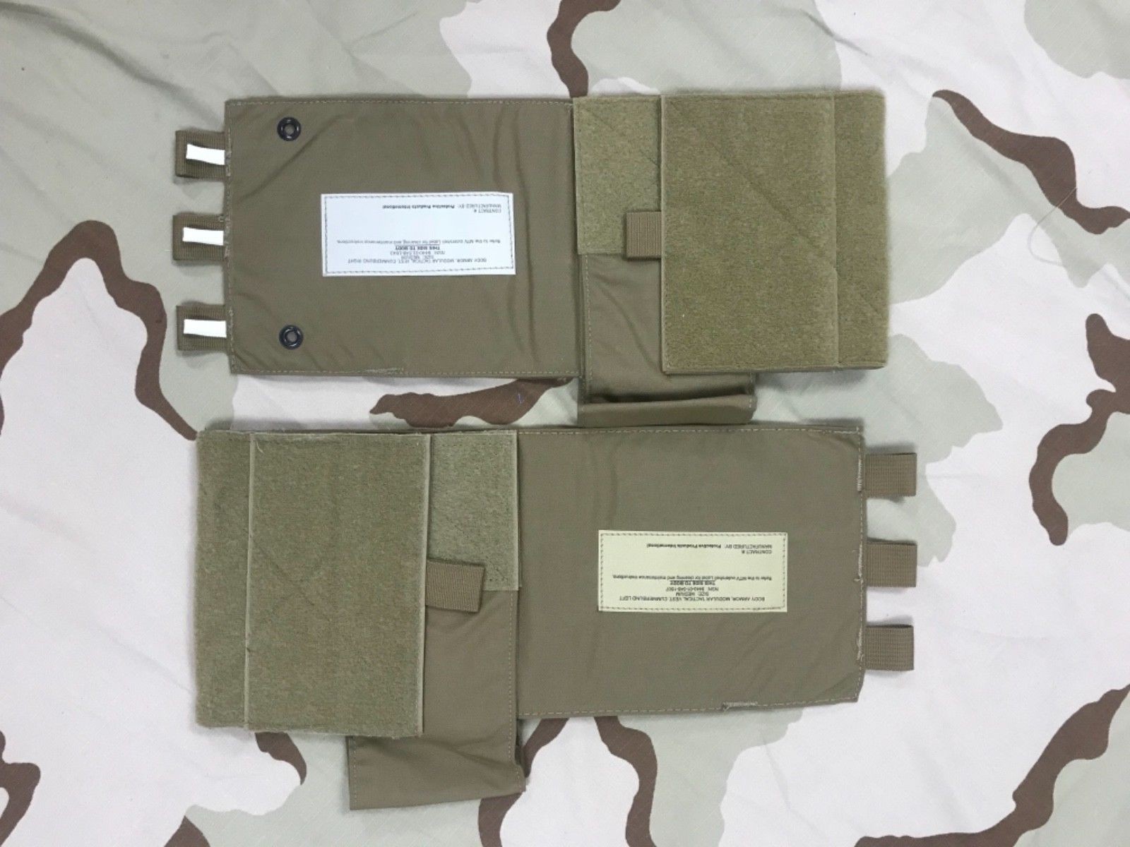 NEW USMC COYOTE MTV CUMMERBUND SET SCALABLE PLATE CARRIER XS SM MD