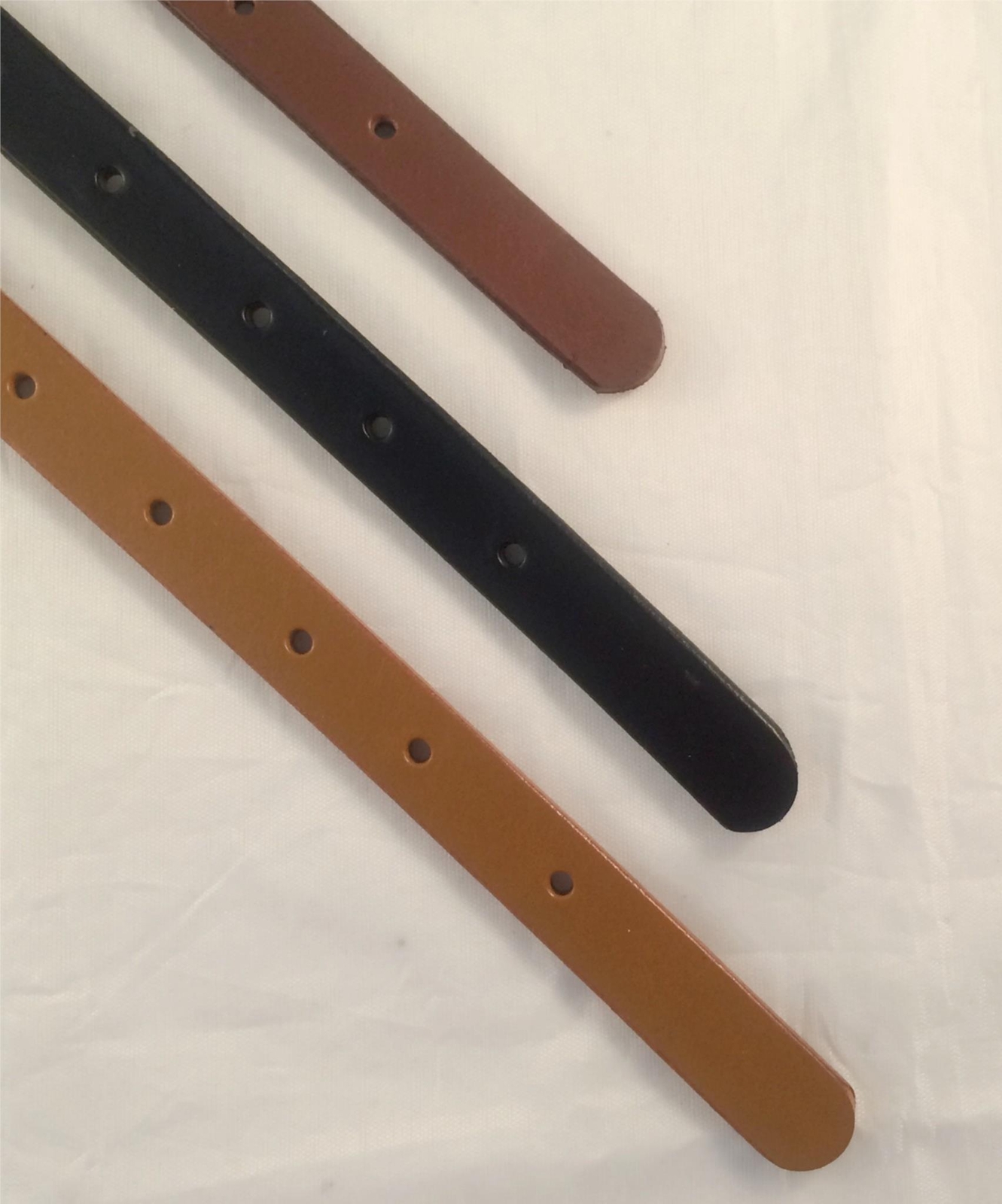 5/8 in. Adjustable Leather Strap Extenders Extensions for Bag Straps – 3 lengths