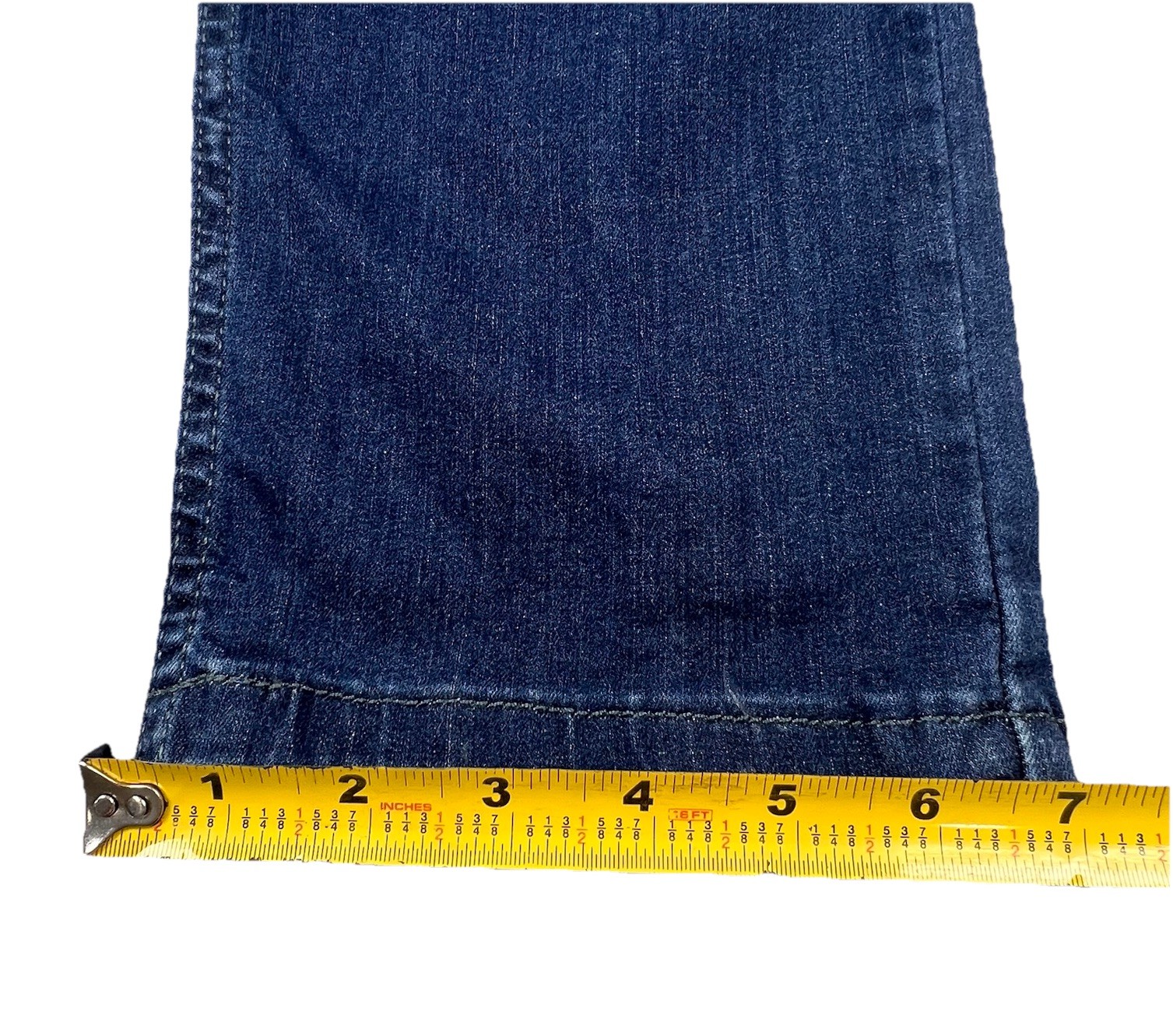 Mugsy Fultons Jeans Men’s 34×31 FLX3NFU Blue Dark Wash Denim Slim Tapered Flex