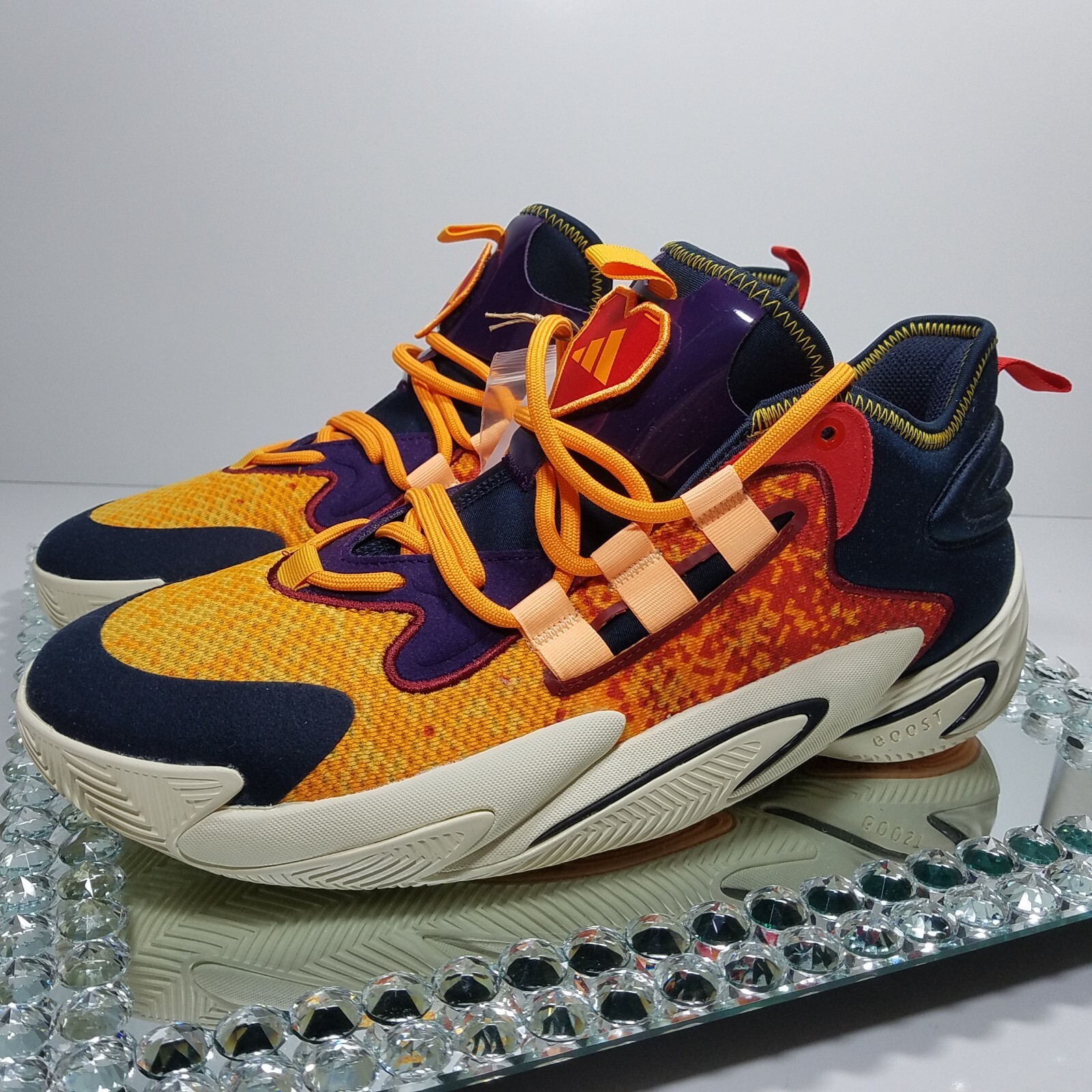 Adidas BYW Select x Aral Cru “Gold Acid Orange” – Men’s Size 10 – ID6097