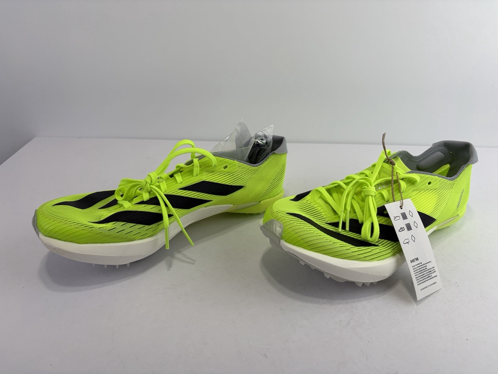 adidas Adizero Ambition Lucid Lemon Spikes IH5798 Men’s 7 Women’s 8 NWT $150