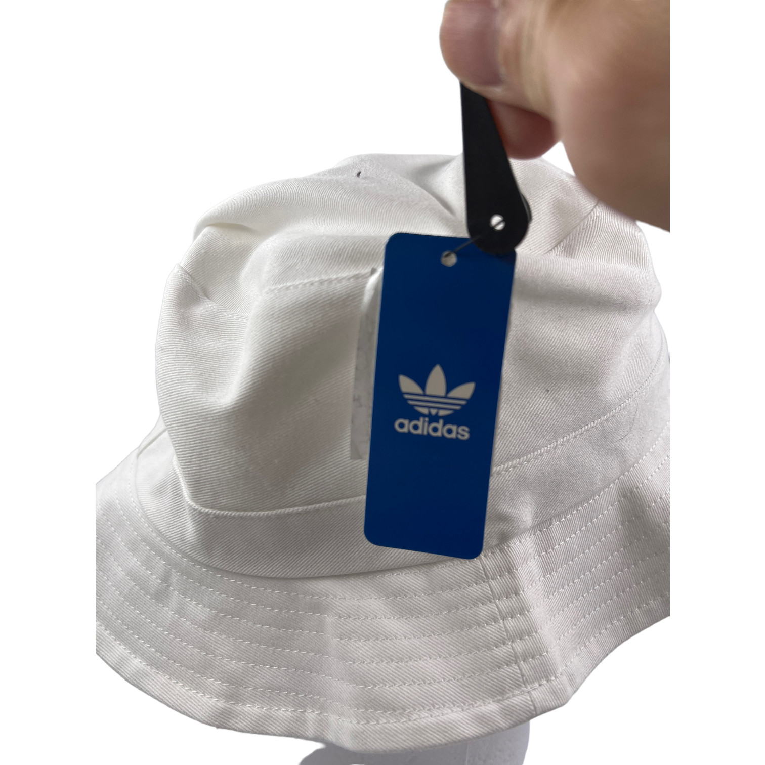 Adidas Americana Bucket Hat White Red Blue Stars Trefoil Logo New One Size
